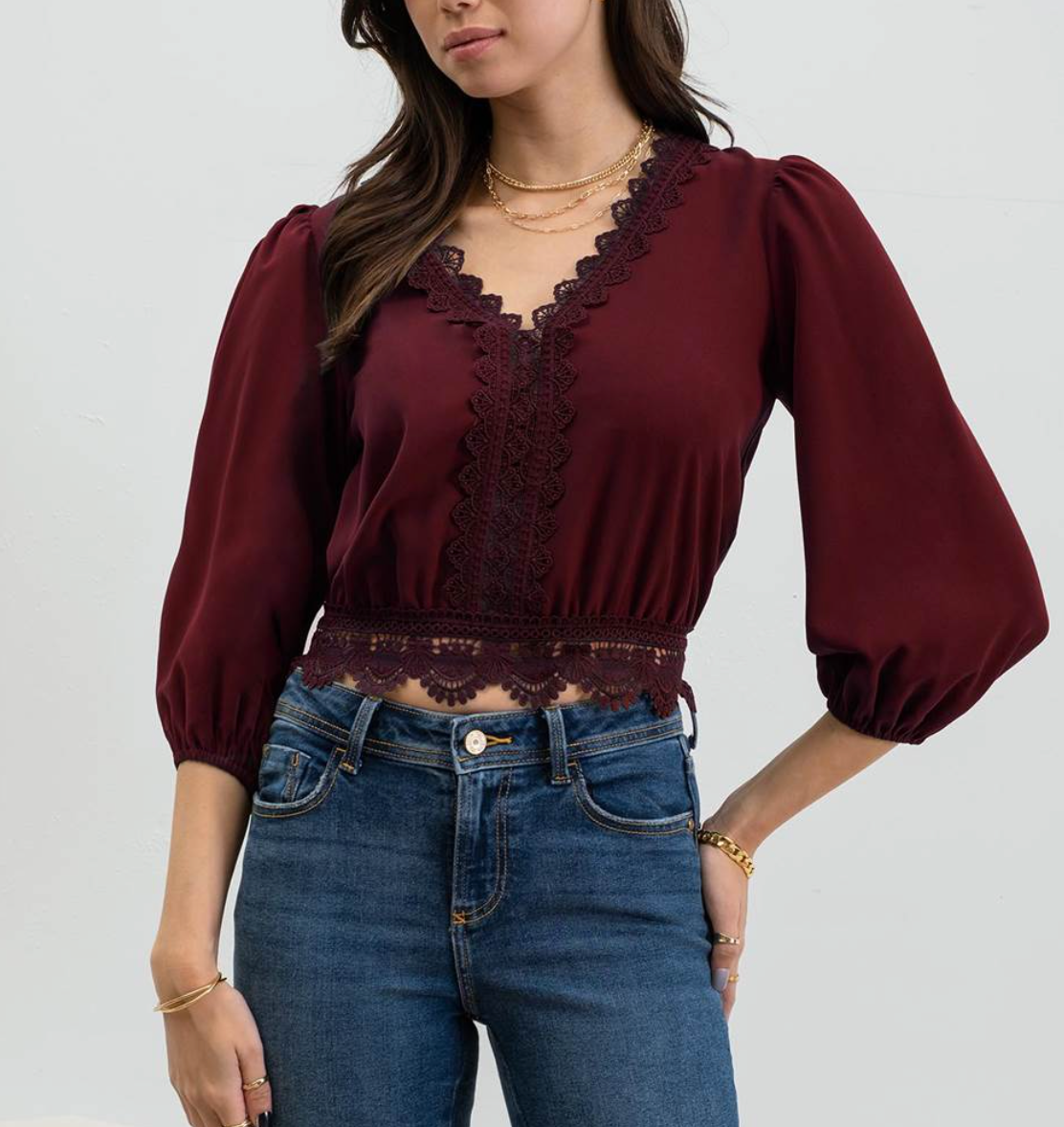 Fall Date Nights Top (S-L)