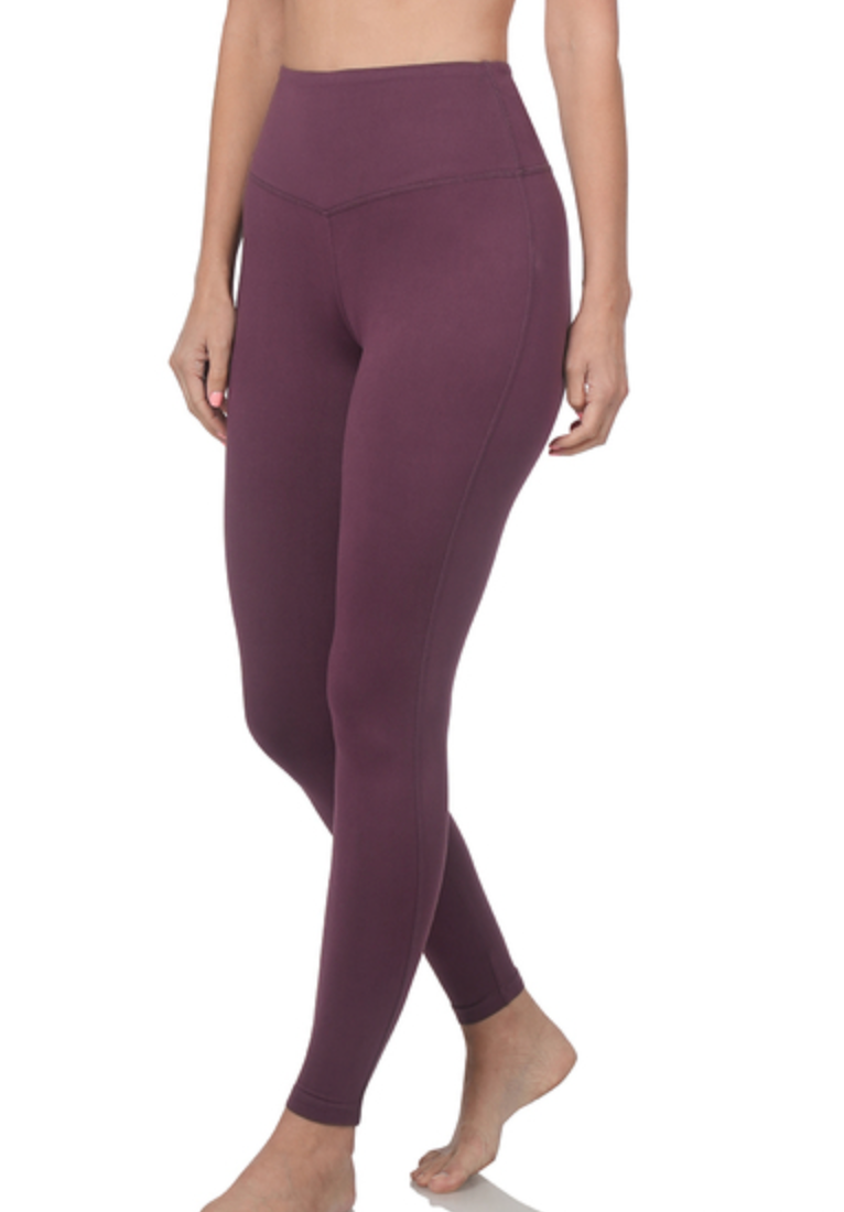New Microfiber Full Length Leggings (S-XL)(multiple options)