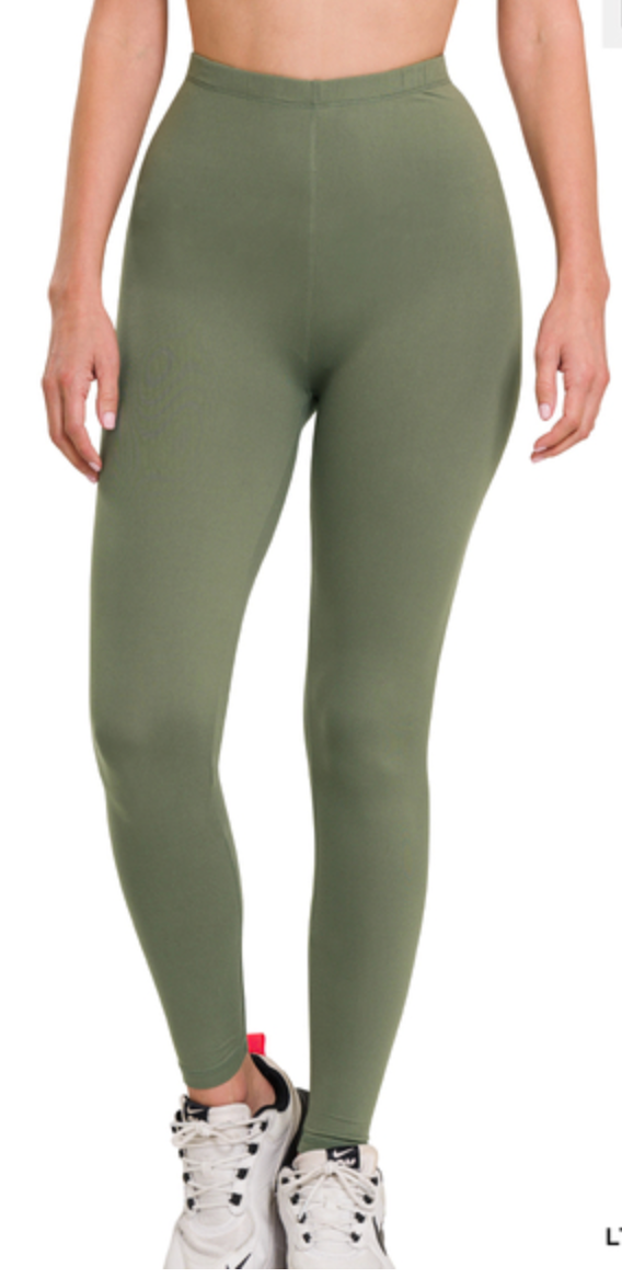 Microfiber Leggings PLUS (3 colors)