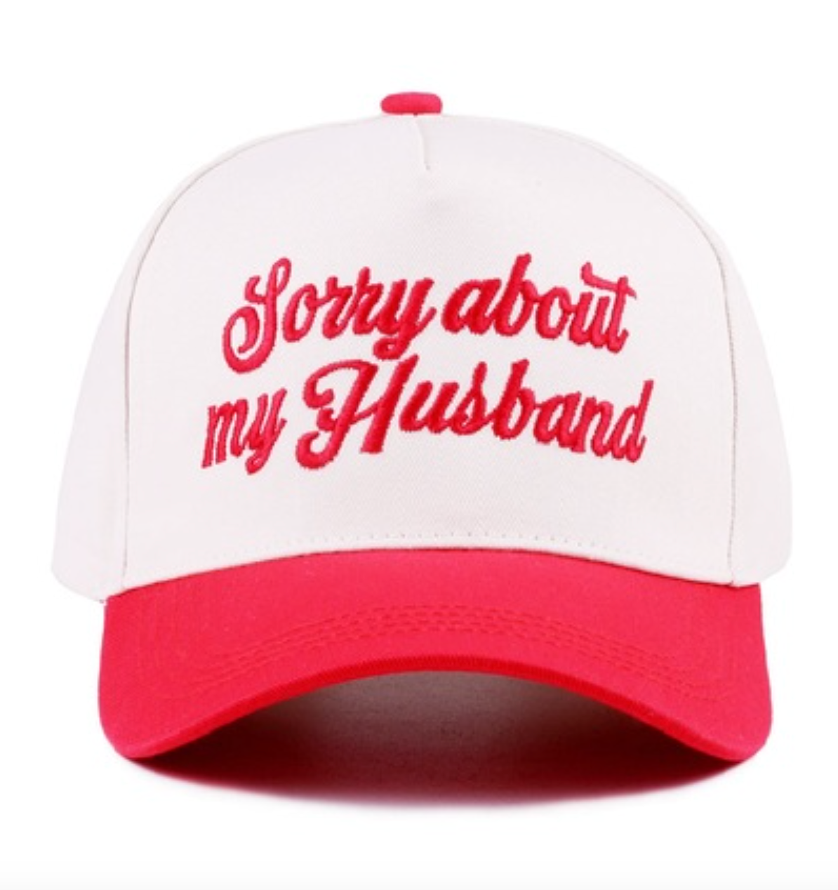 "Sorry About my Husband" Hat (2 Colors)