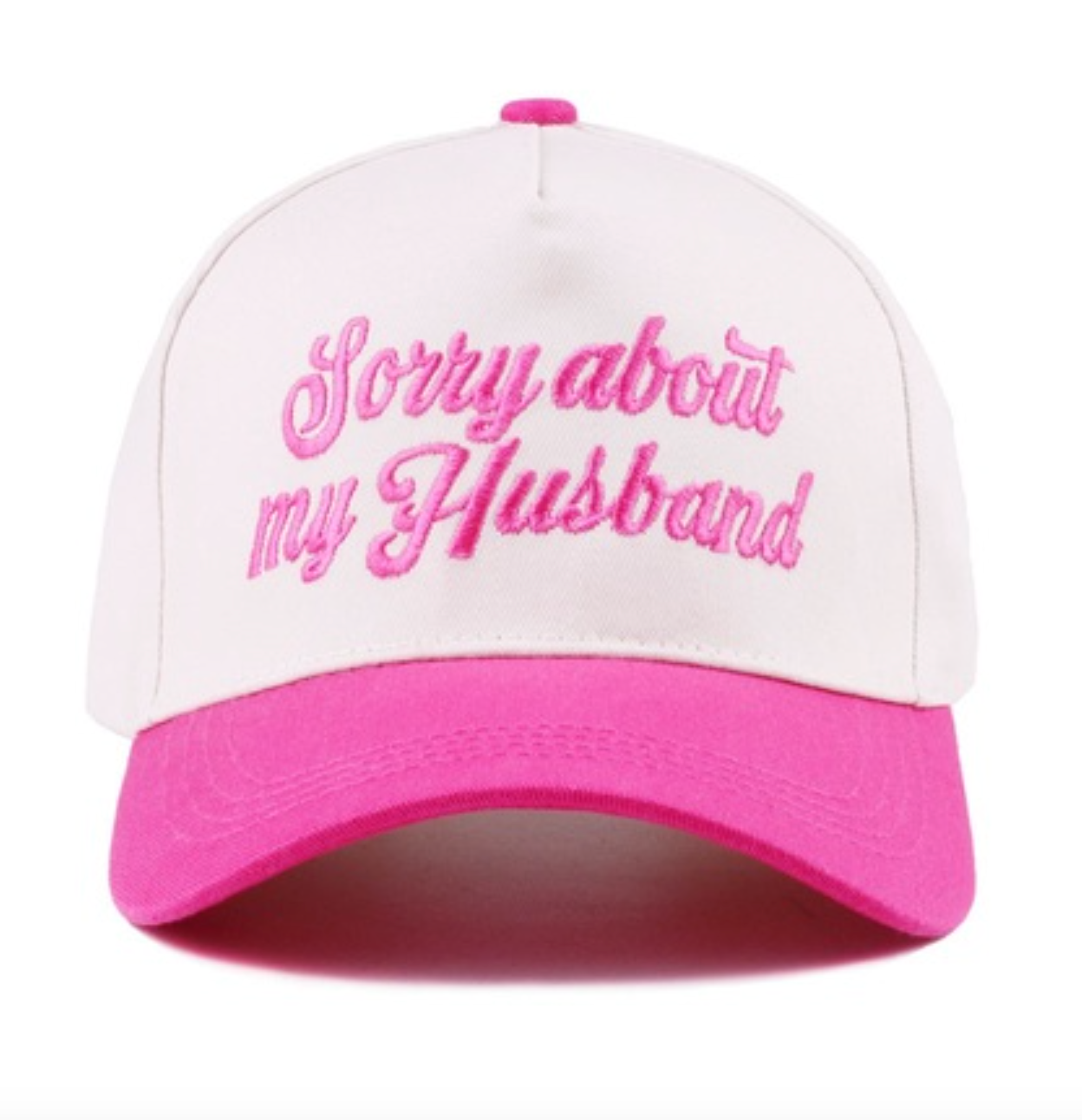 "Sorry About my Husband" Hat (2 Colors)