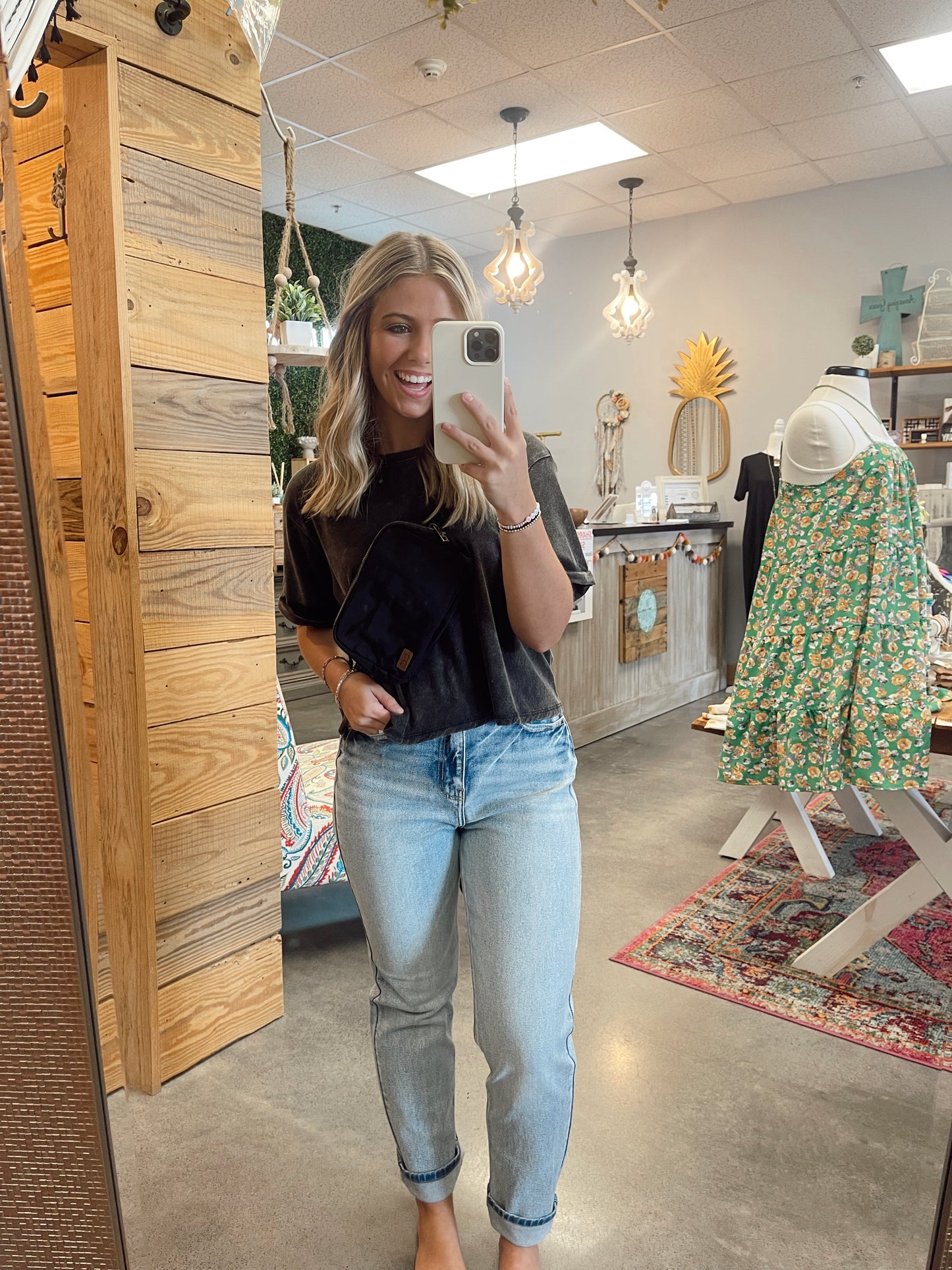 Cello High Rise Straight Jeans (1-13)