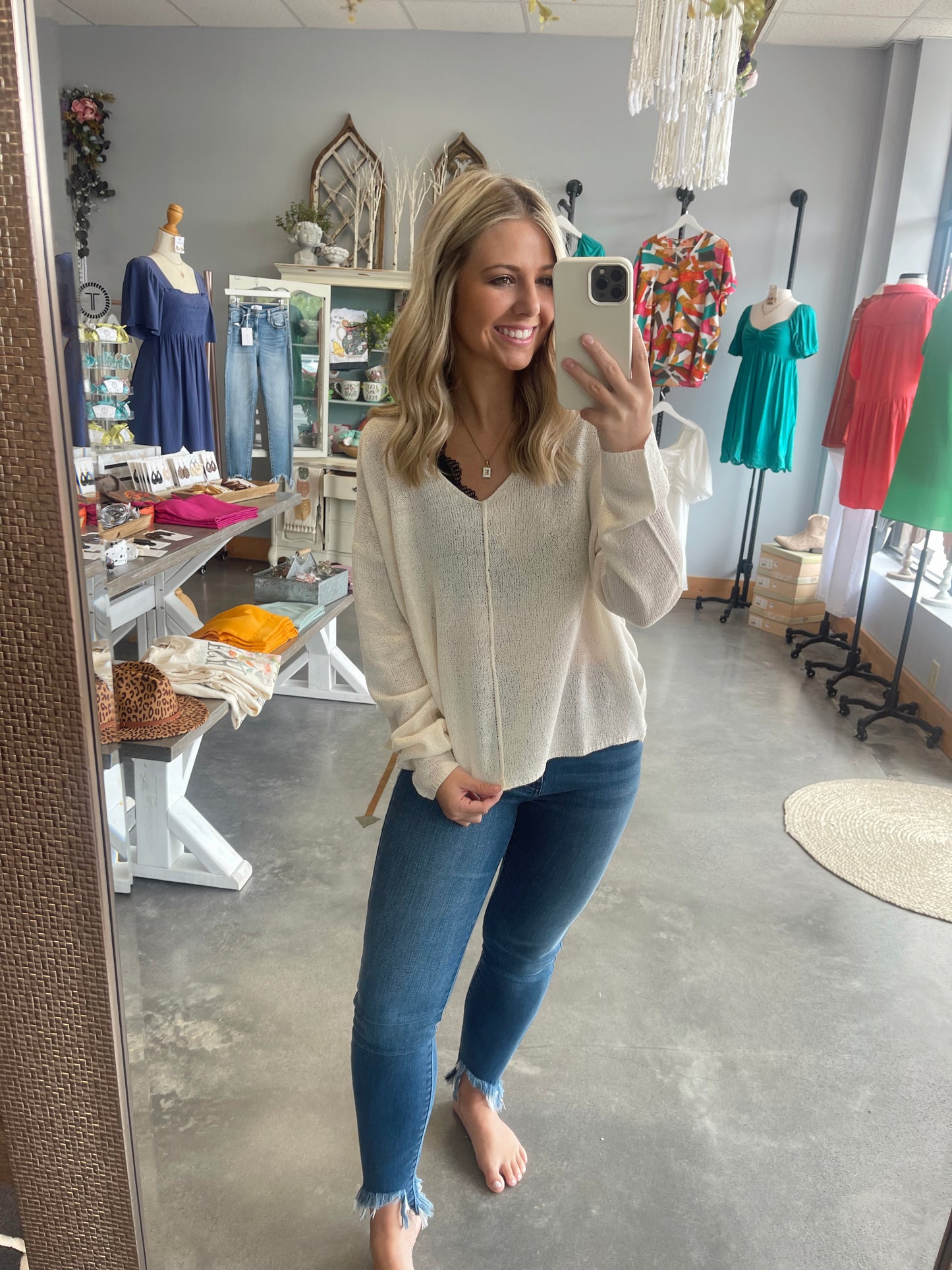 The Sienna Knit Top (S-L)