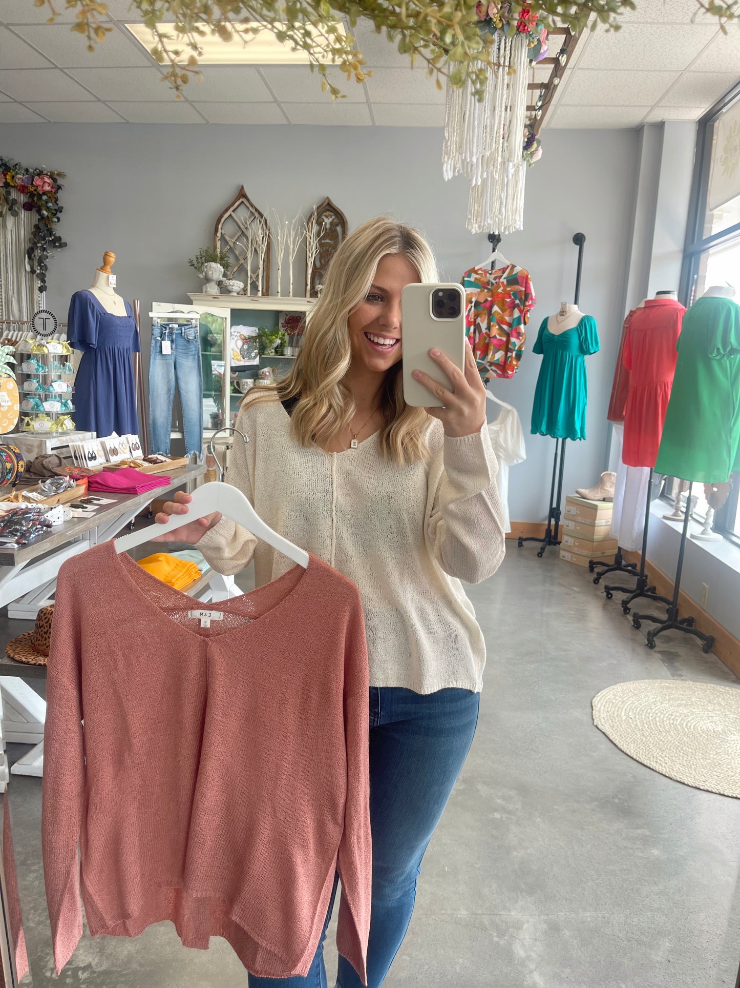 The Sienna Knit Top (S-L)