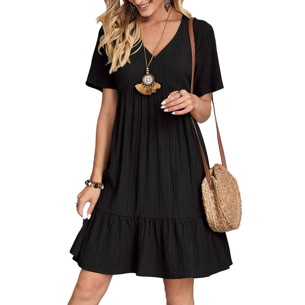 The Leesa Black Dress (S-XL)