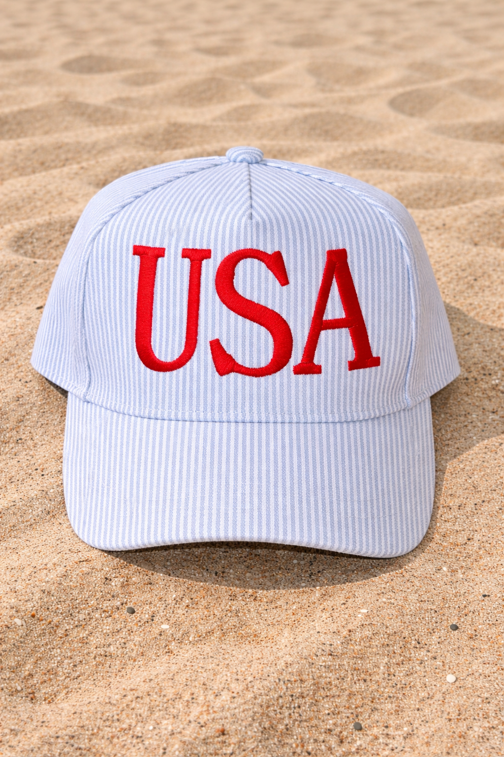 Stripe USA Hat ♥️💙🇺🇸