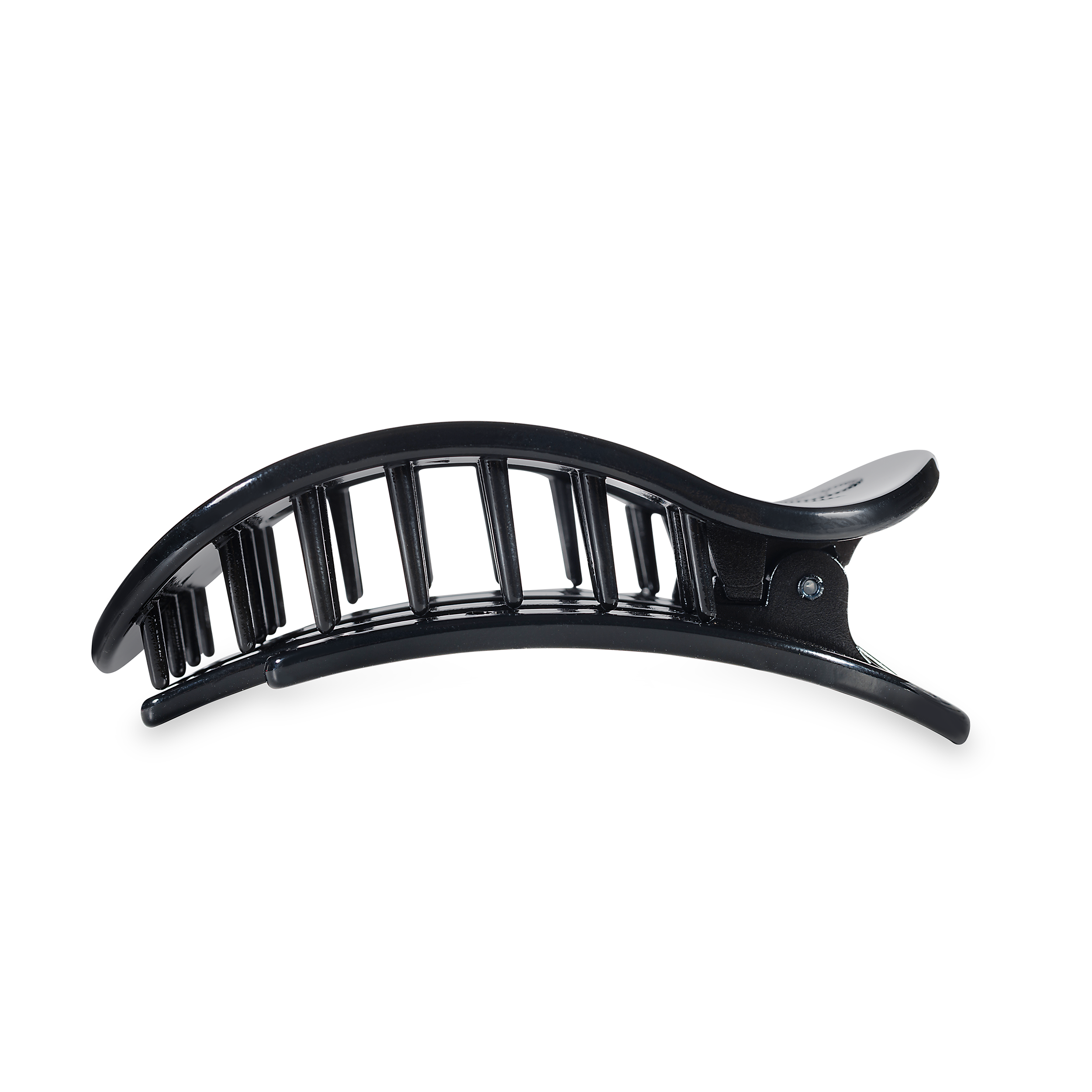 TELETIES - Flat Round Hair Clip | Large | Go Dawgs!