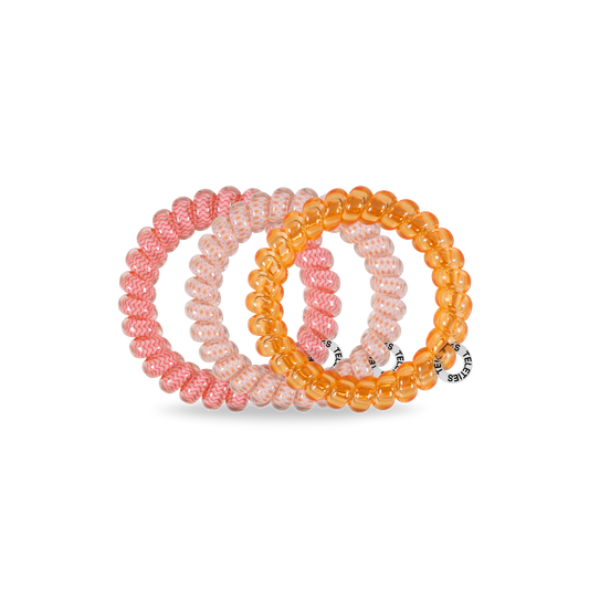 TELETIES - Spiral Hair Coil | Large | Sunny Days Ahead