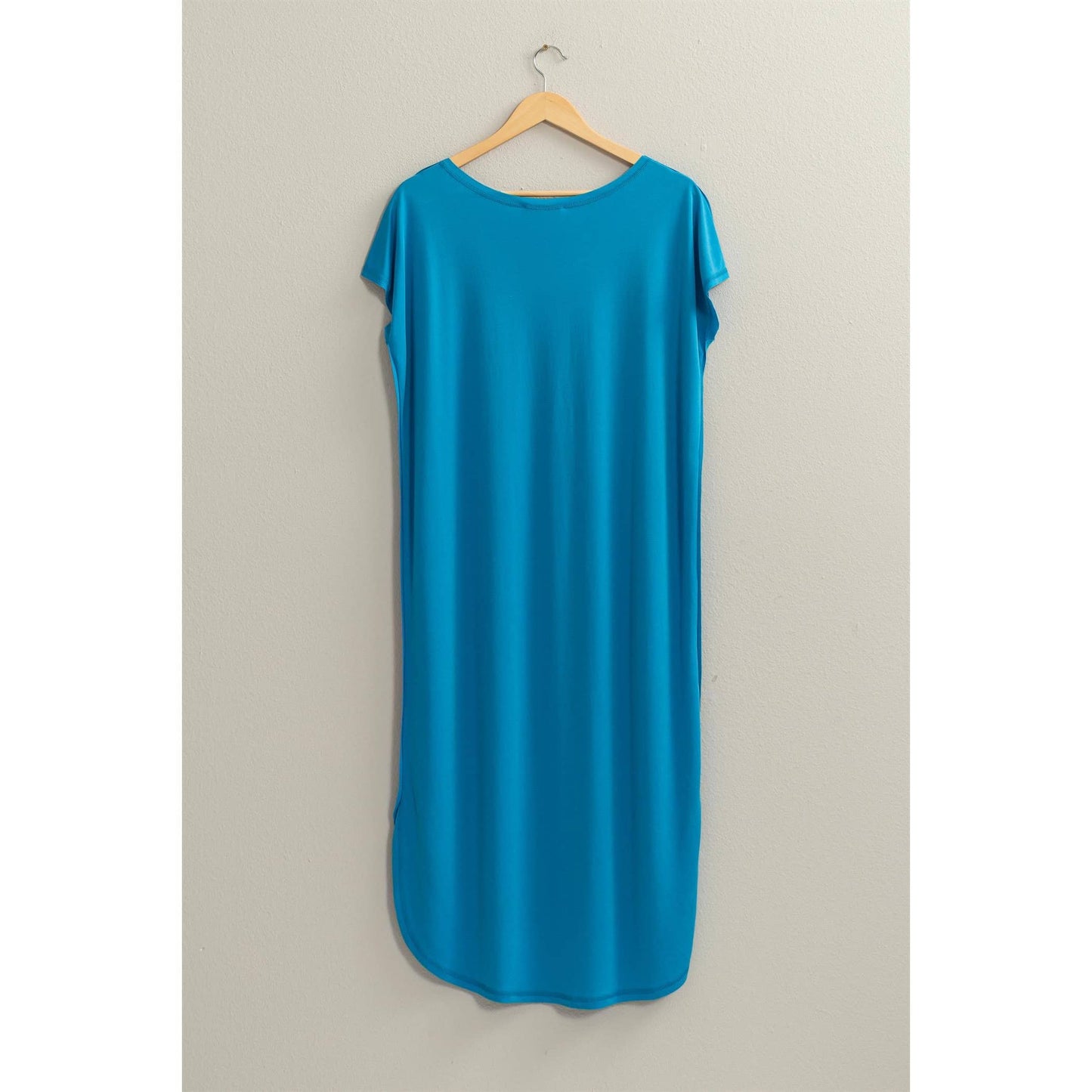 Soft High Low Midi Dress (S-L)