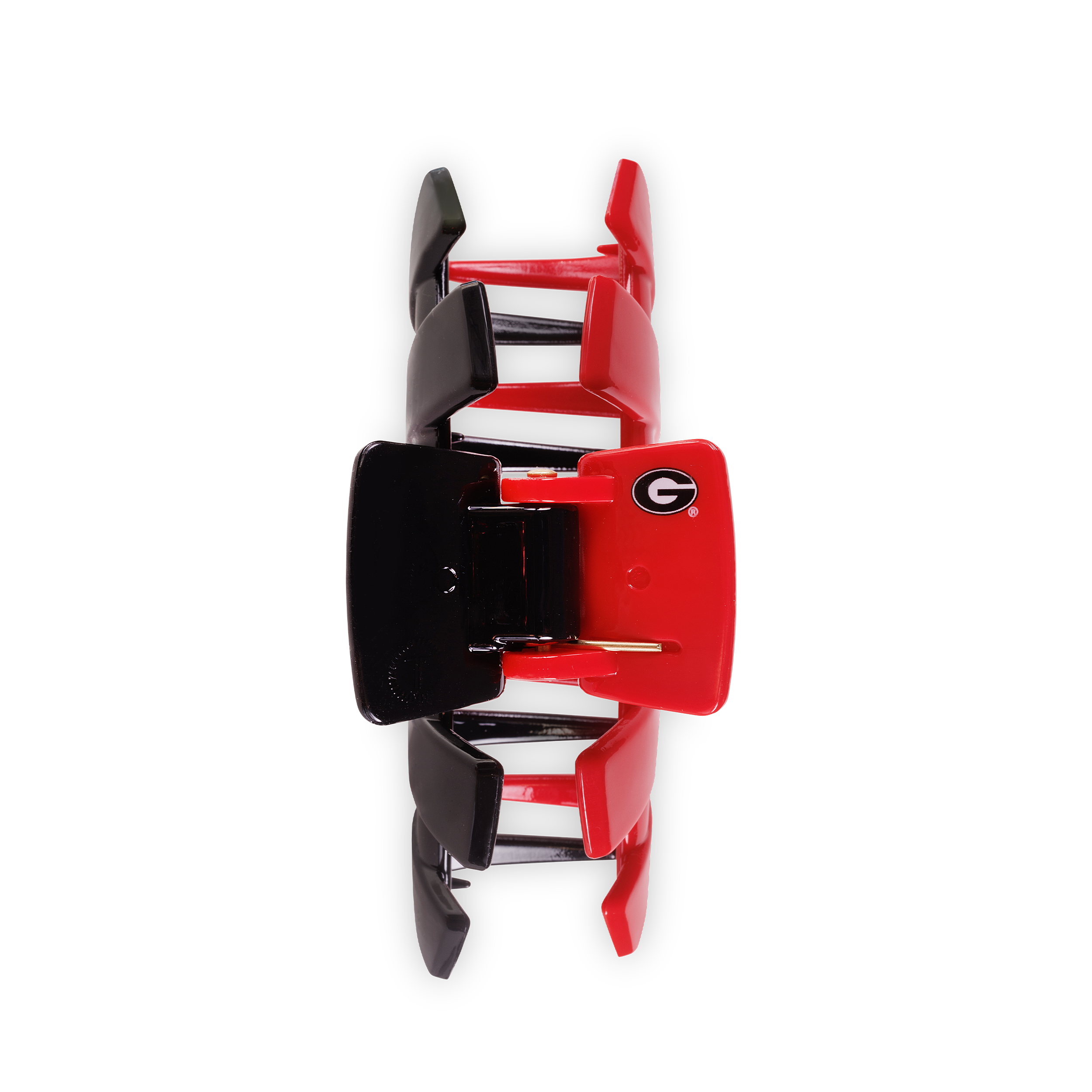 TELETIES - Classic College Hair Clip | Large | Univ. of Georgia