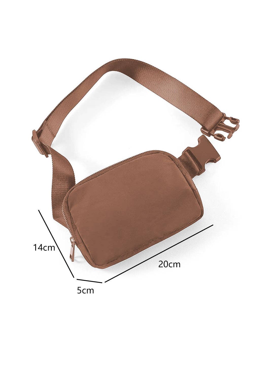 Casual Waterproof Zipped Crossbody Chest Bag