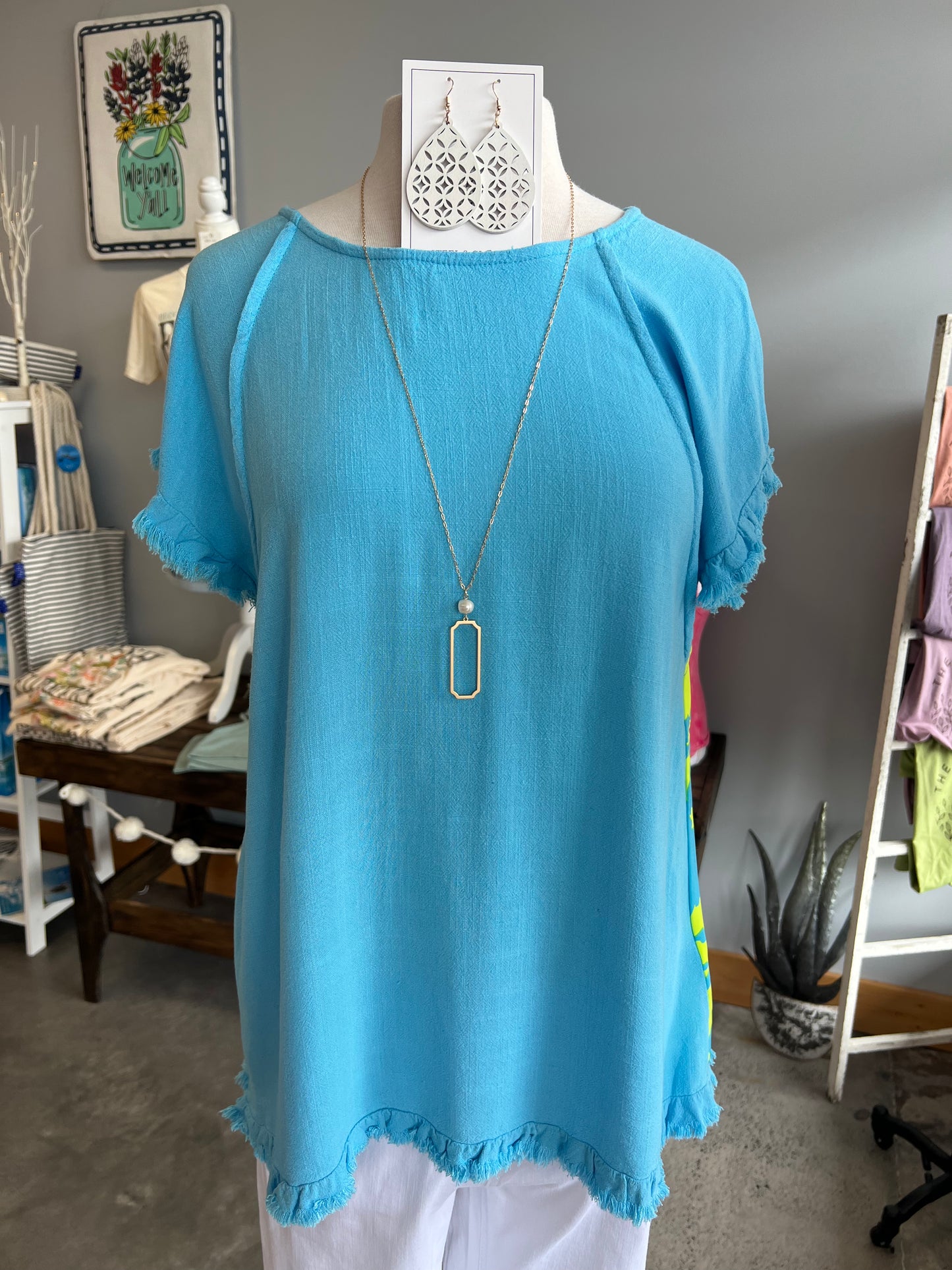Take me to the Tropics Top (S-L)