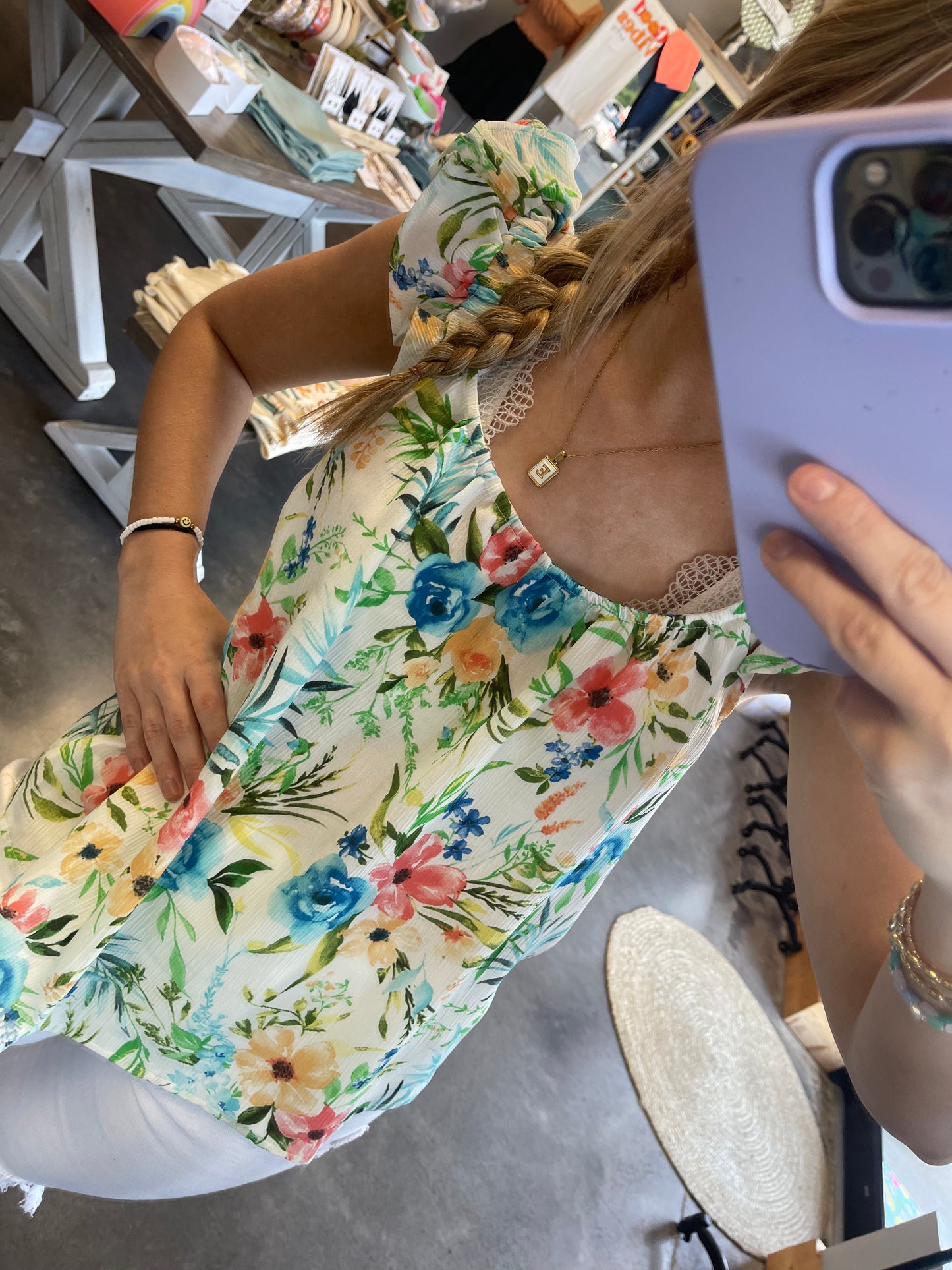 SALE! The Brittany Botanical Top