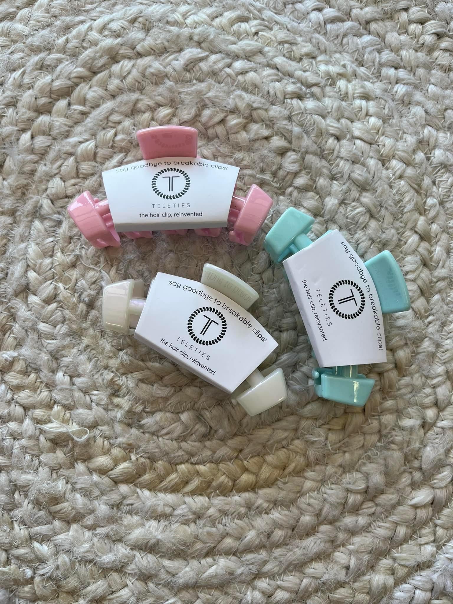 TELETIES Classic Medium Clips (6 Colors)