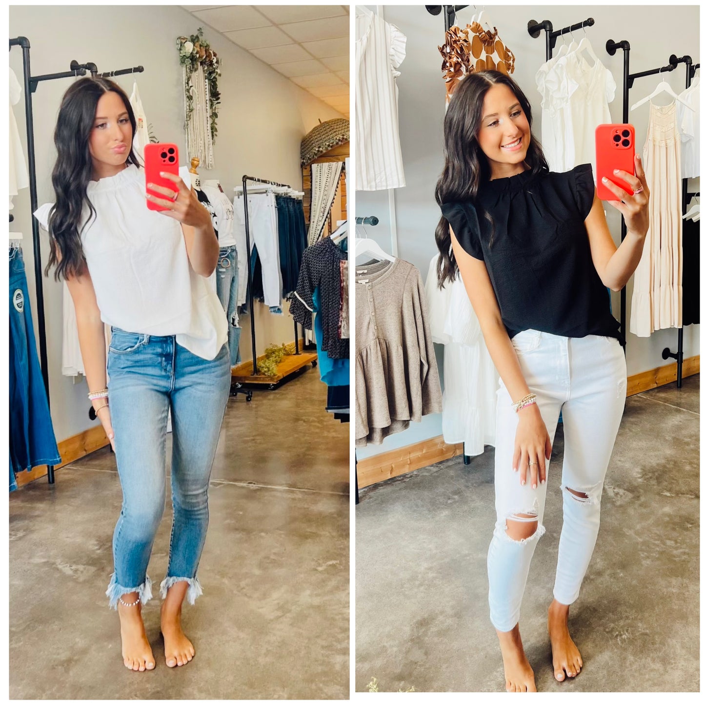The Jacie Top (2 Colors)(S-L)