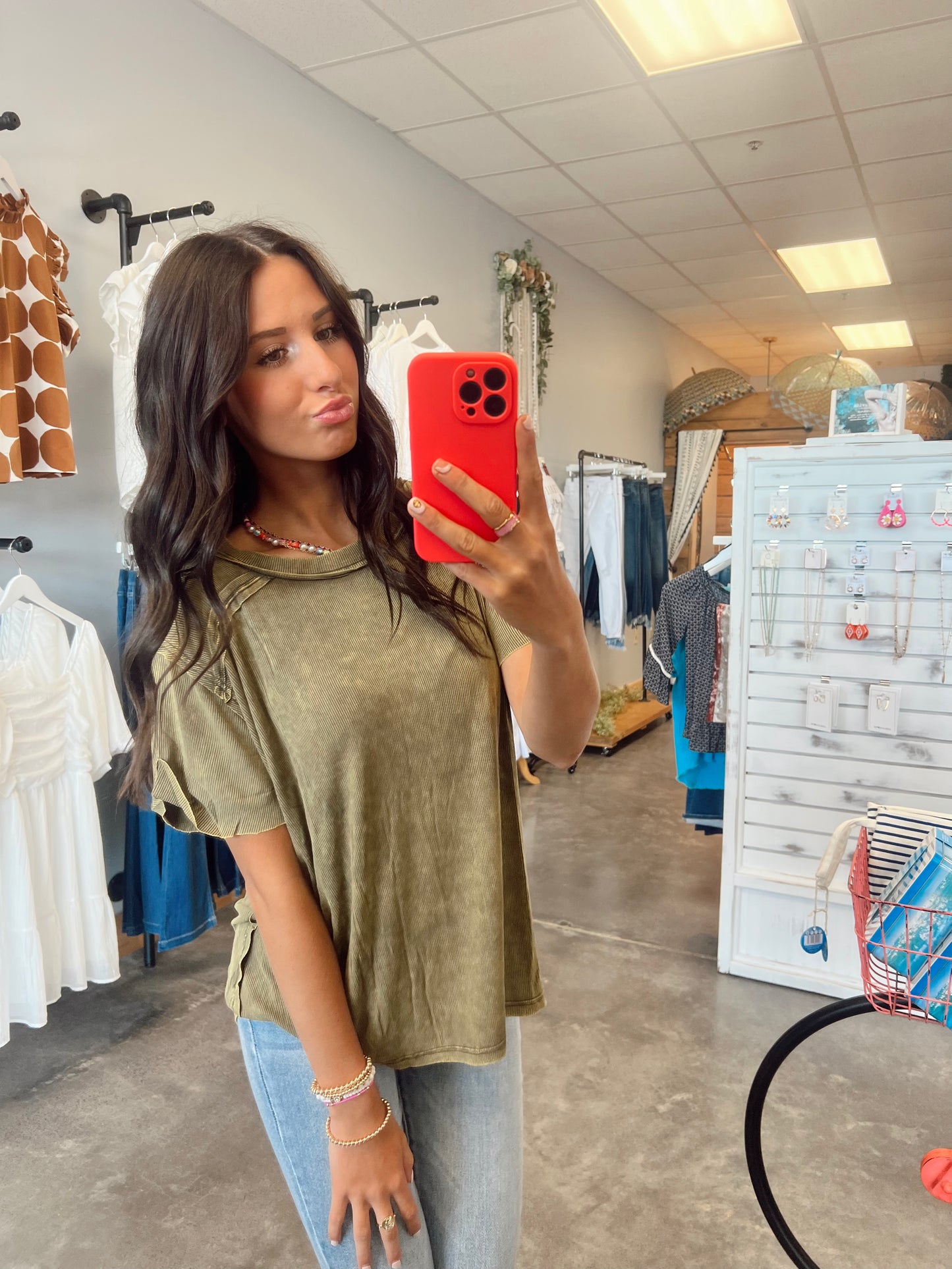 The Mia Top (Multiple Colors) (S/M or L/XL)