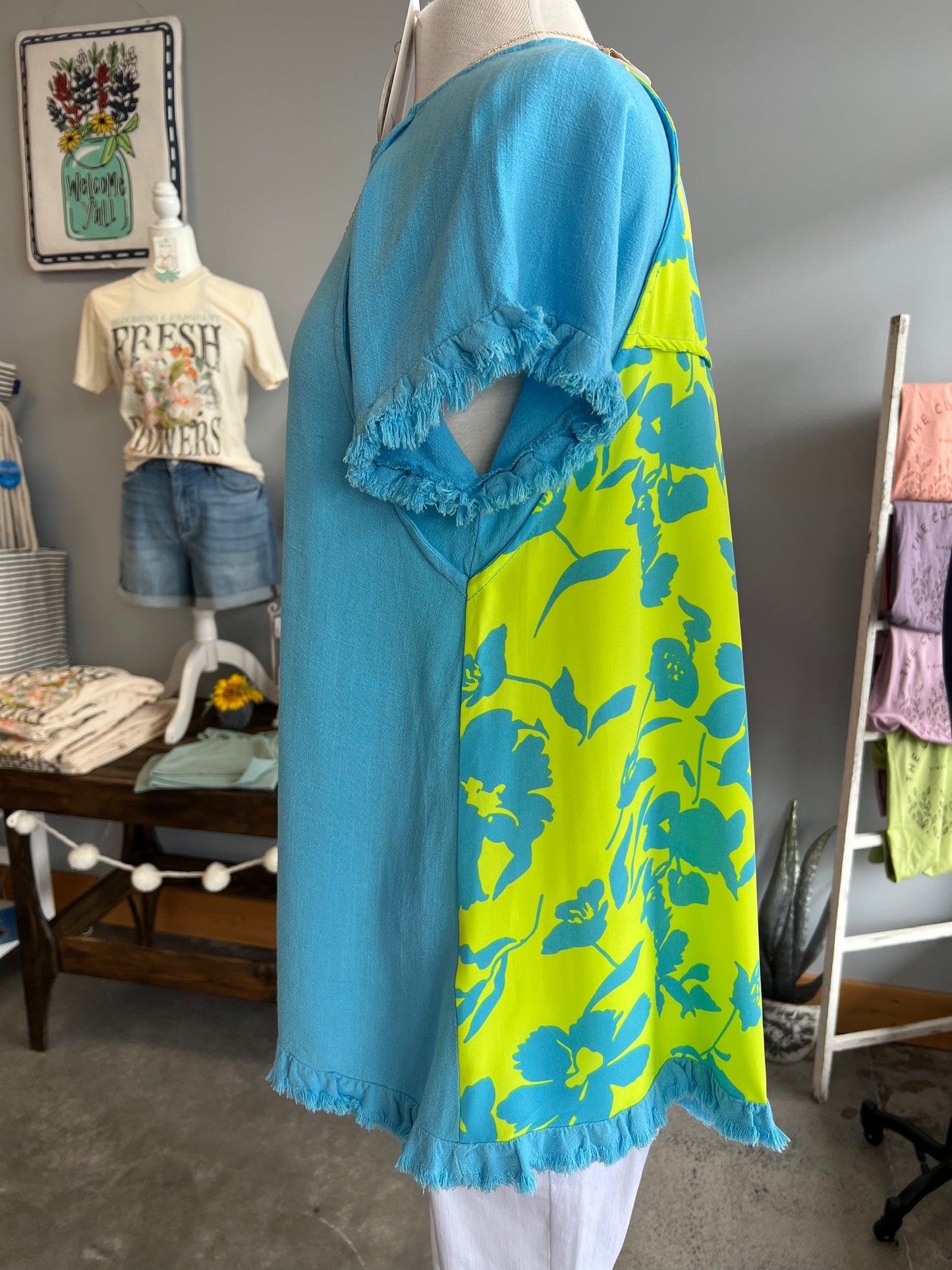 Take me to the Tropics Top (S-L)