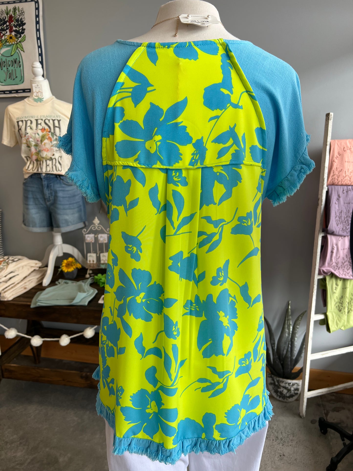 Take me to the Tropics Top (S-L)