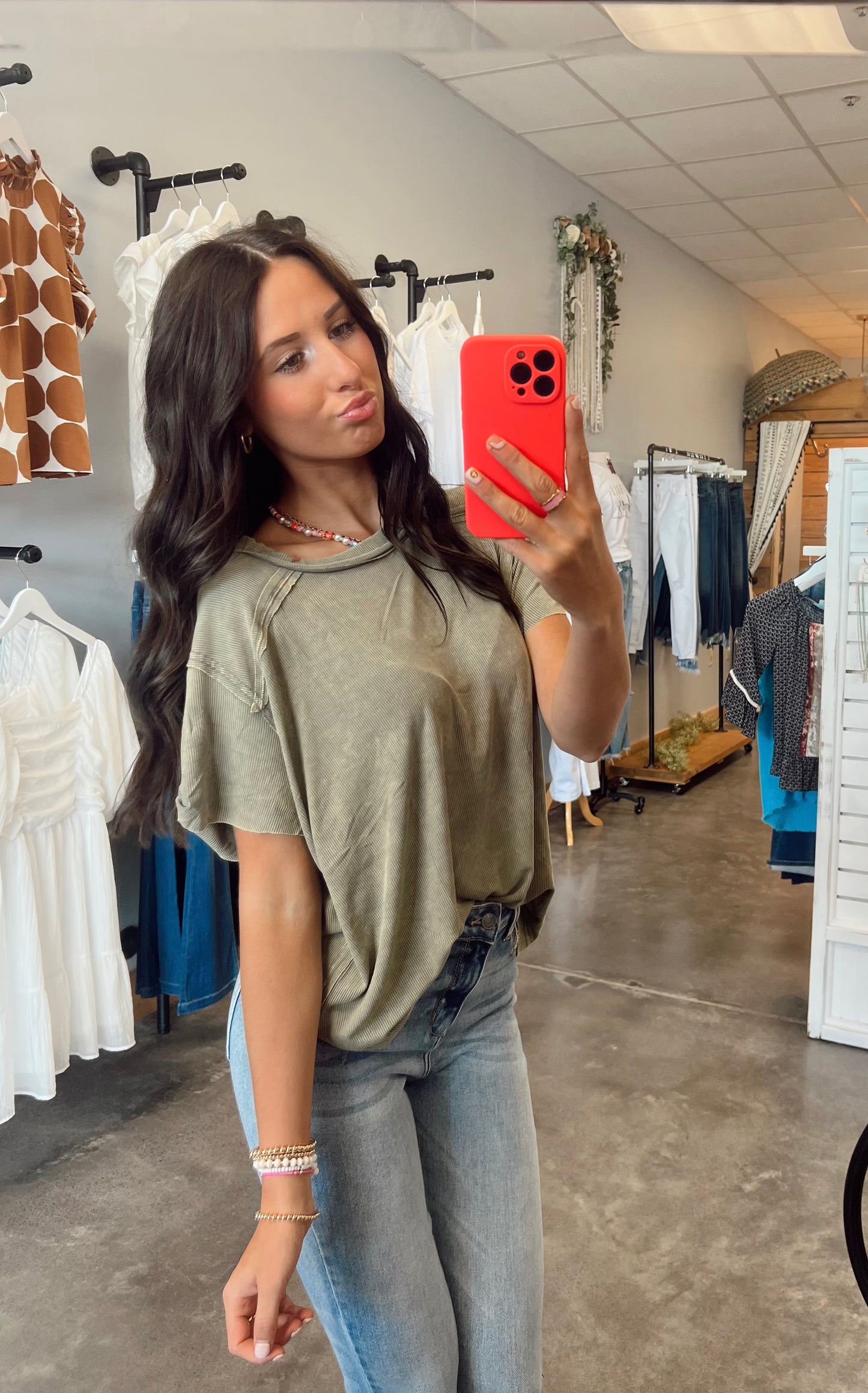 The Mia Top (Multiple Colors) (S/M or L/XL)