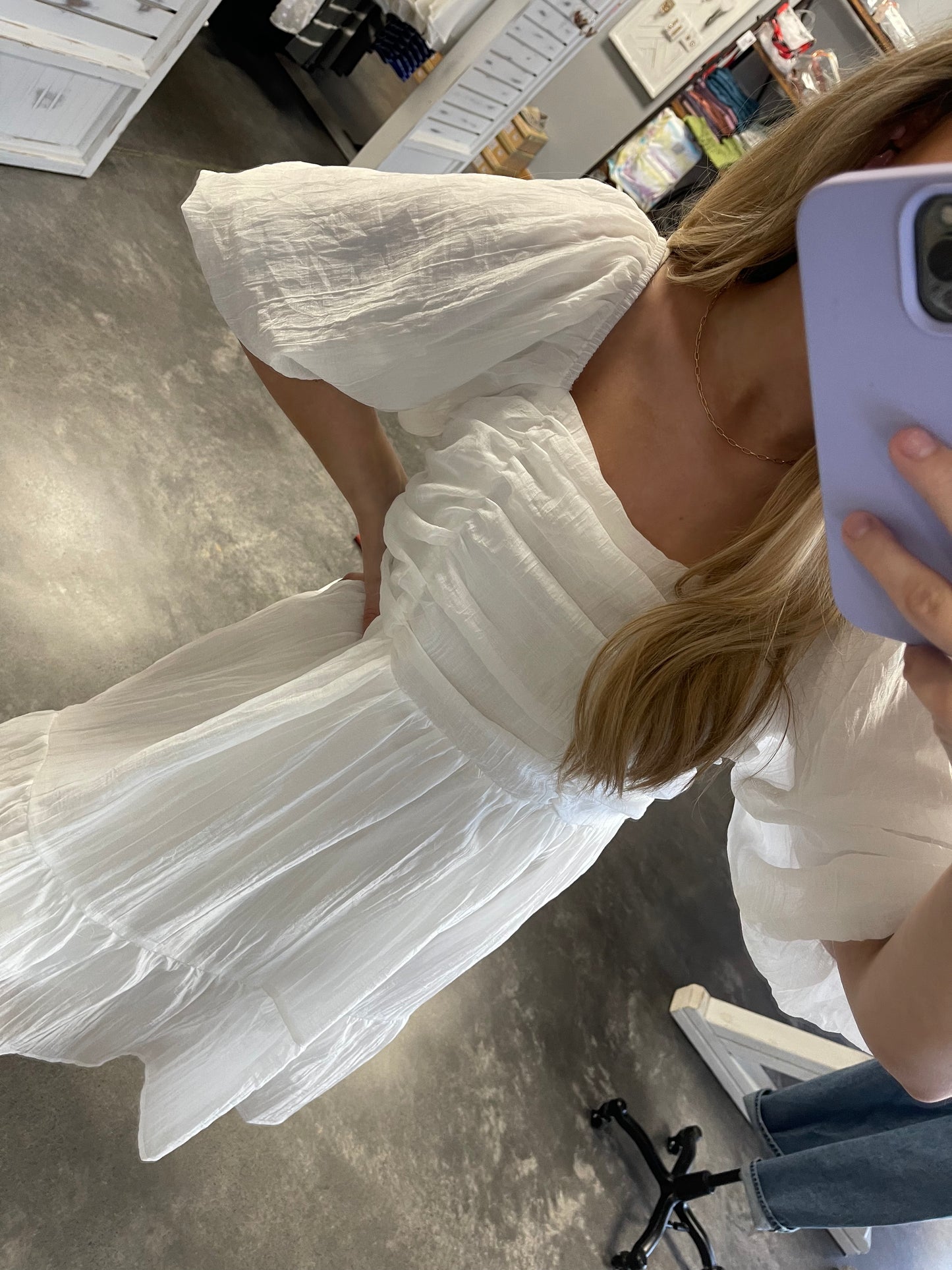 Perfect in White Dress (S-L)