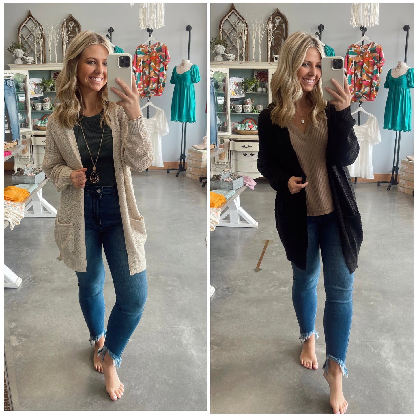 Lightweight Knit Cardigan (2 Colors)