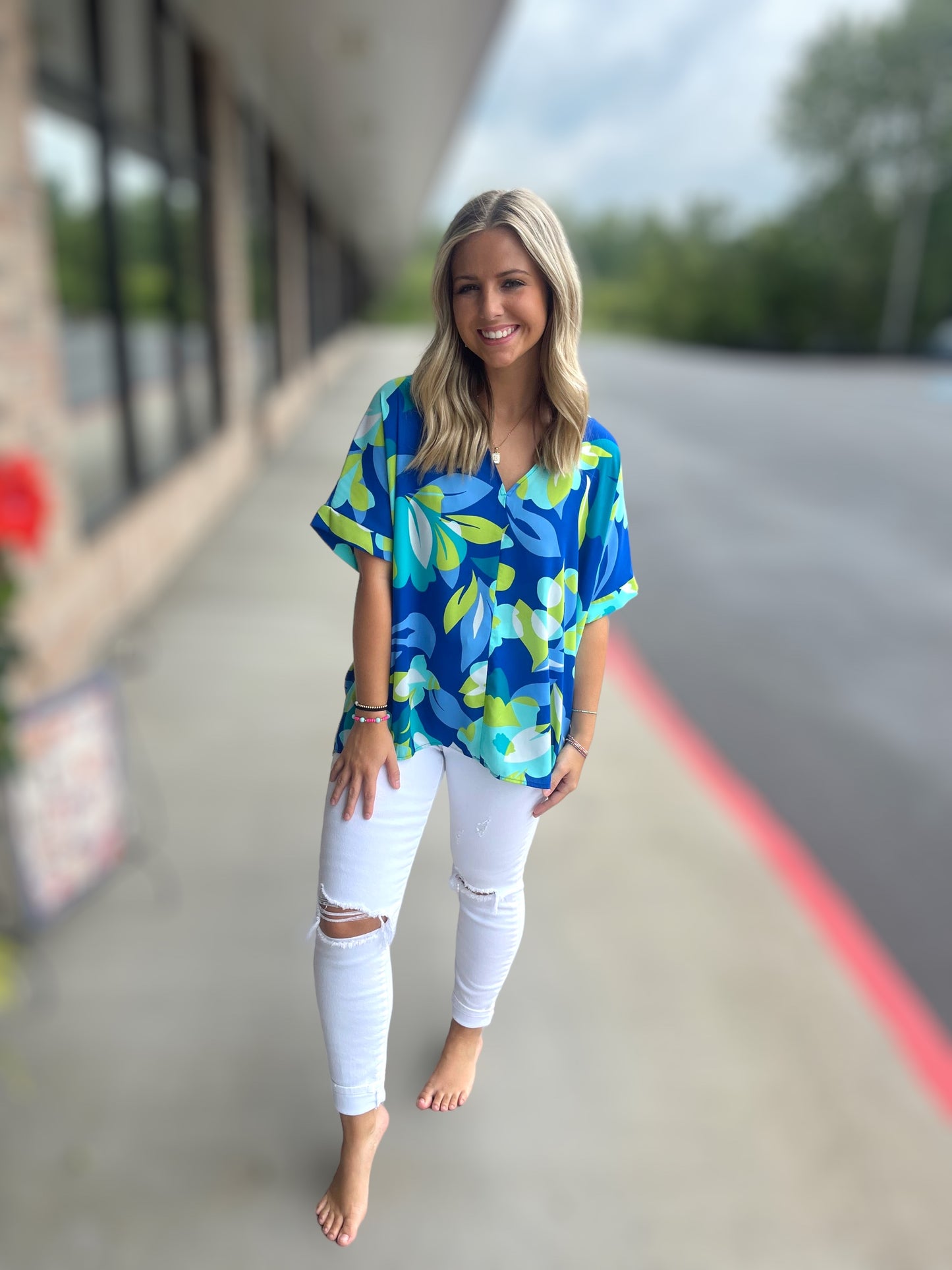 The Victoria Vibrant Top (S-L)