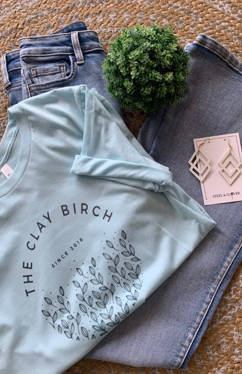 SALE! The Clay Birch Tees (S-2XL)(Multiple Colors)