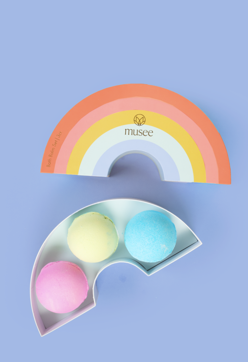 Musee Bath - Rainbow Bath Balm Set