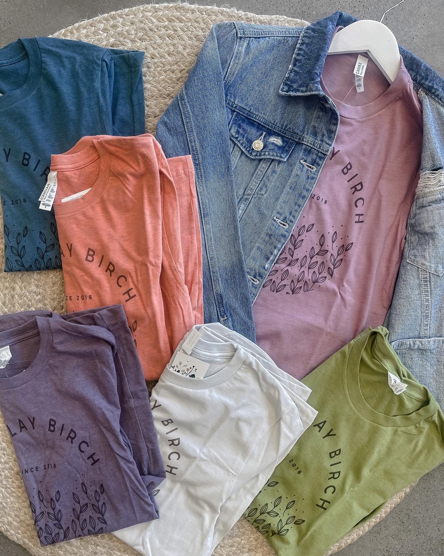SALE! The Clay Birch Tees (S-2XL)(Multiple Colors)