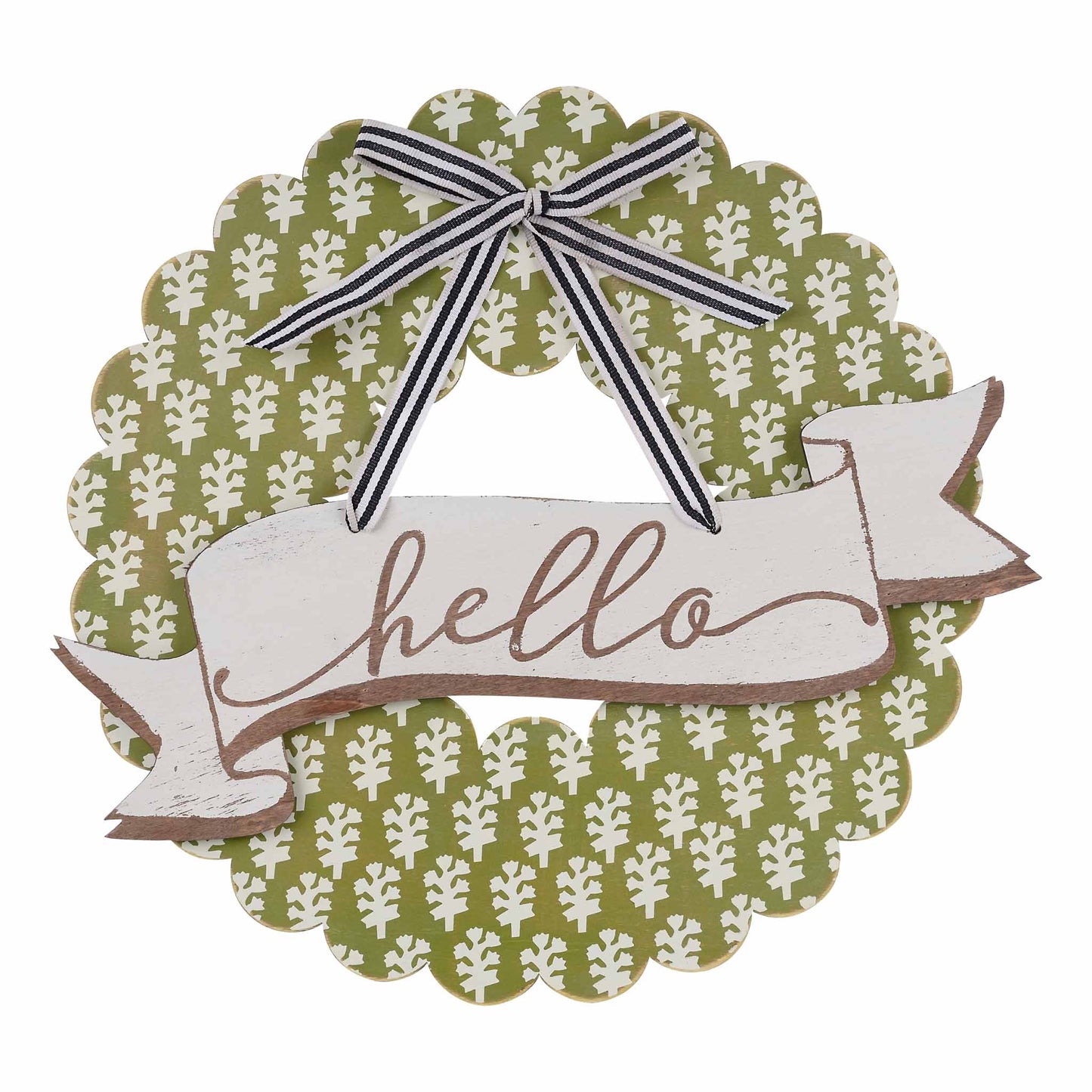 Glory Haus - Hello Wreath Topper