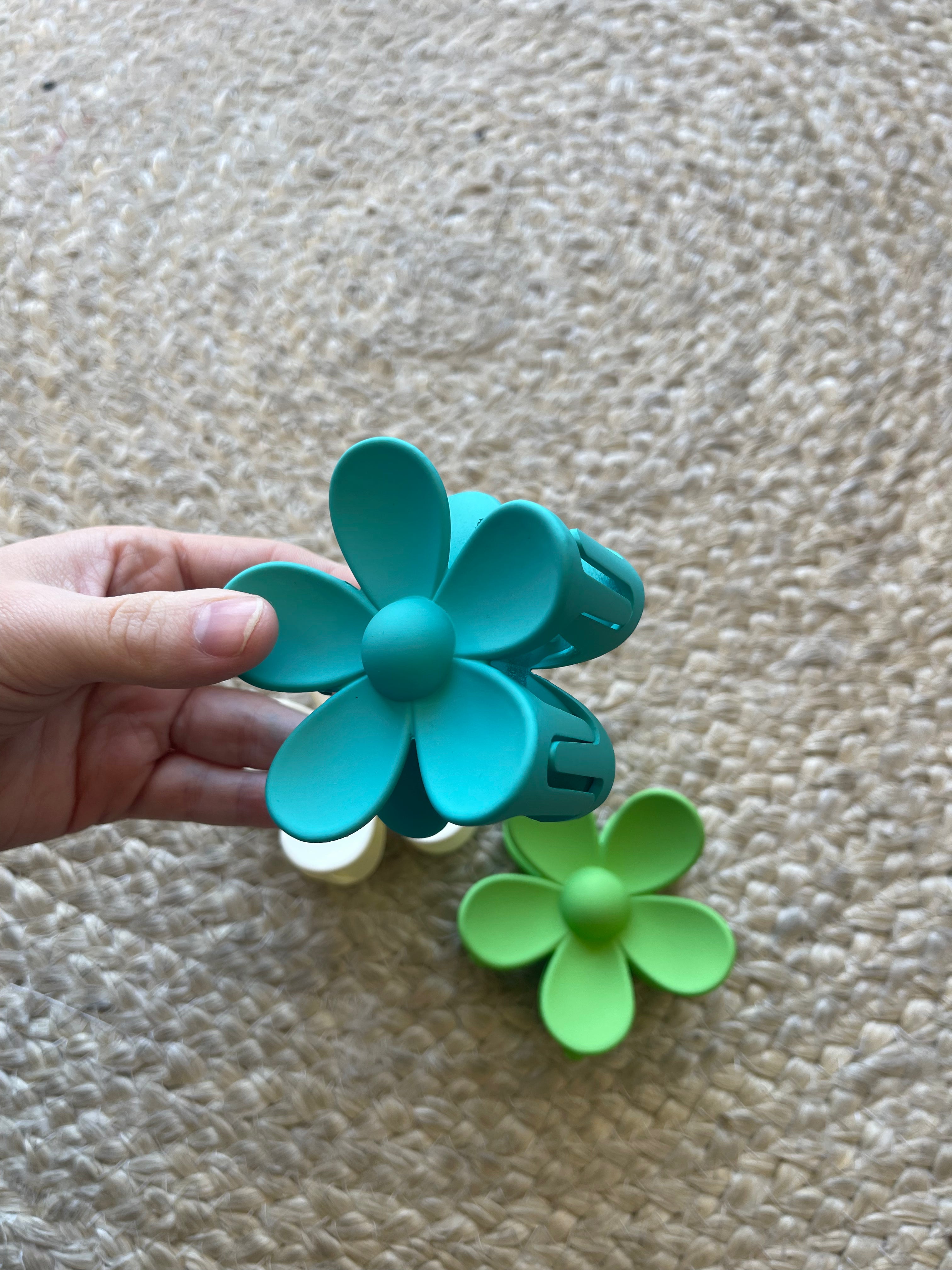 Flower Hair Clip (Multiple Colors)