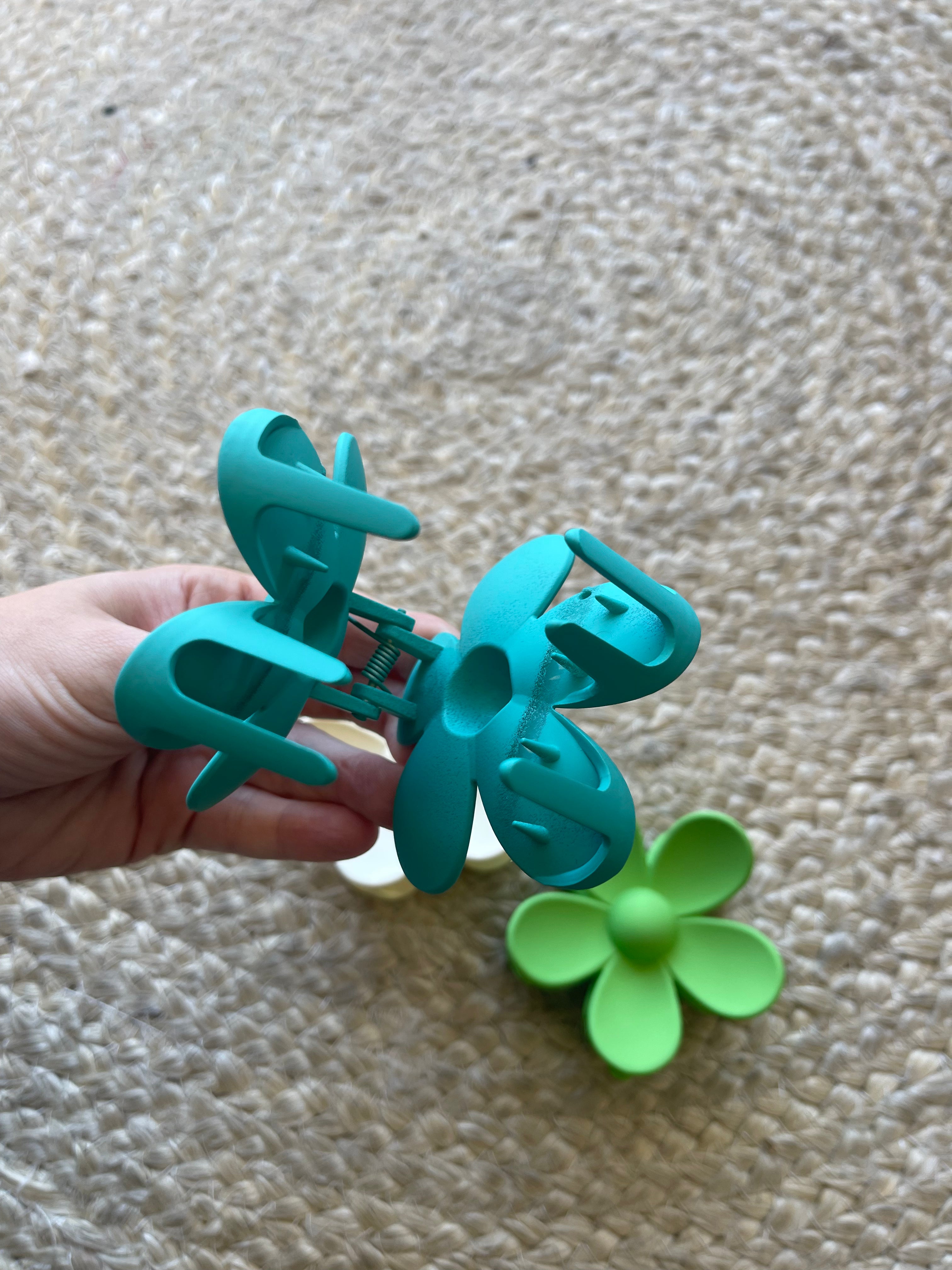 Flower Hair Clip (Multiple Colors)