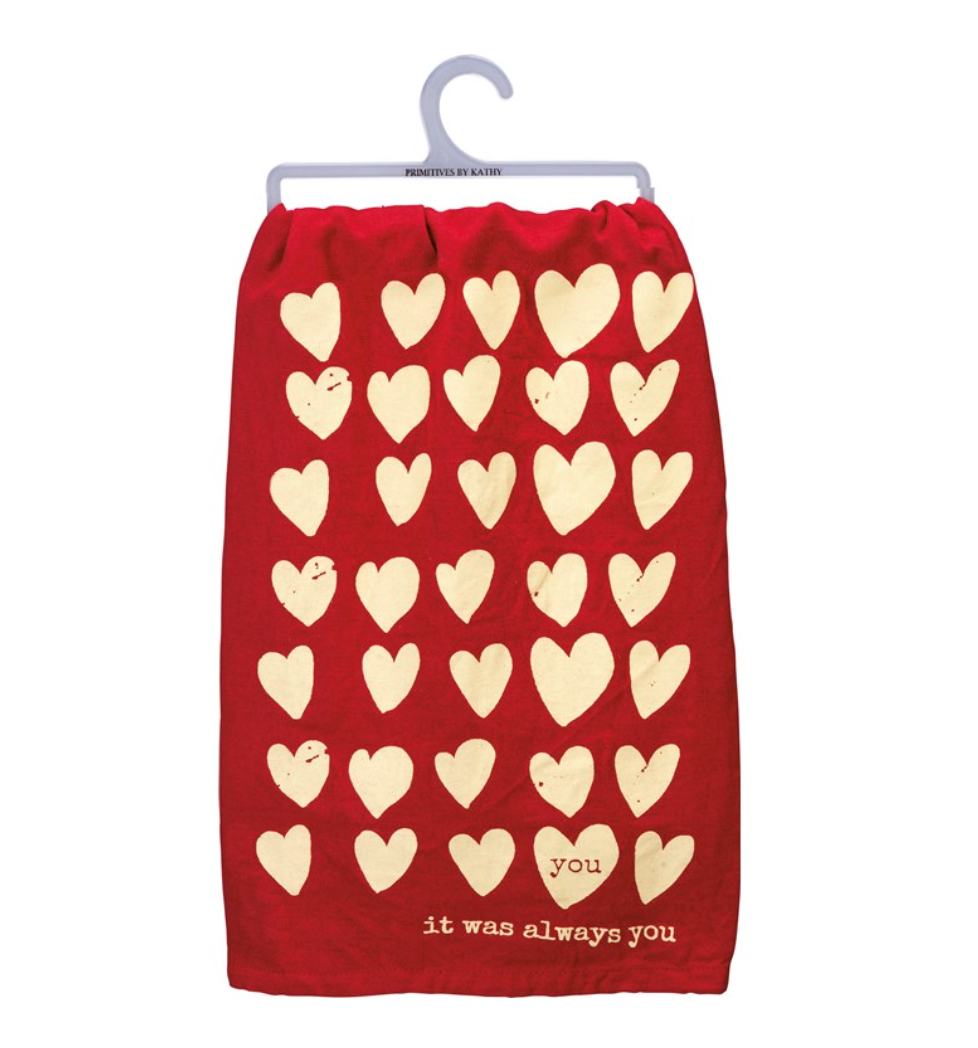 Valentine's Dish Towel (5 Prints)