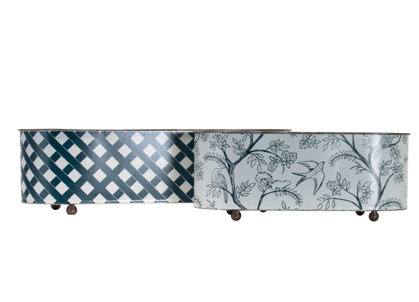 Set of 2 Georgie Shallow Planter