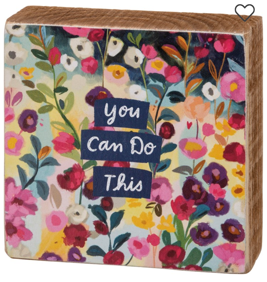 Mini Block Signs (multiple sayings)