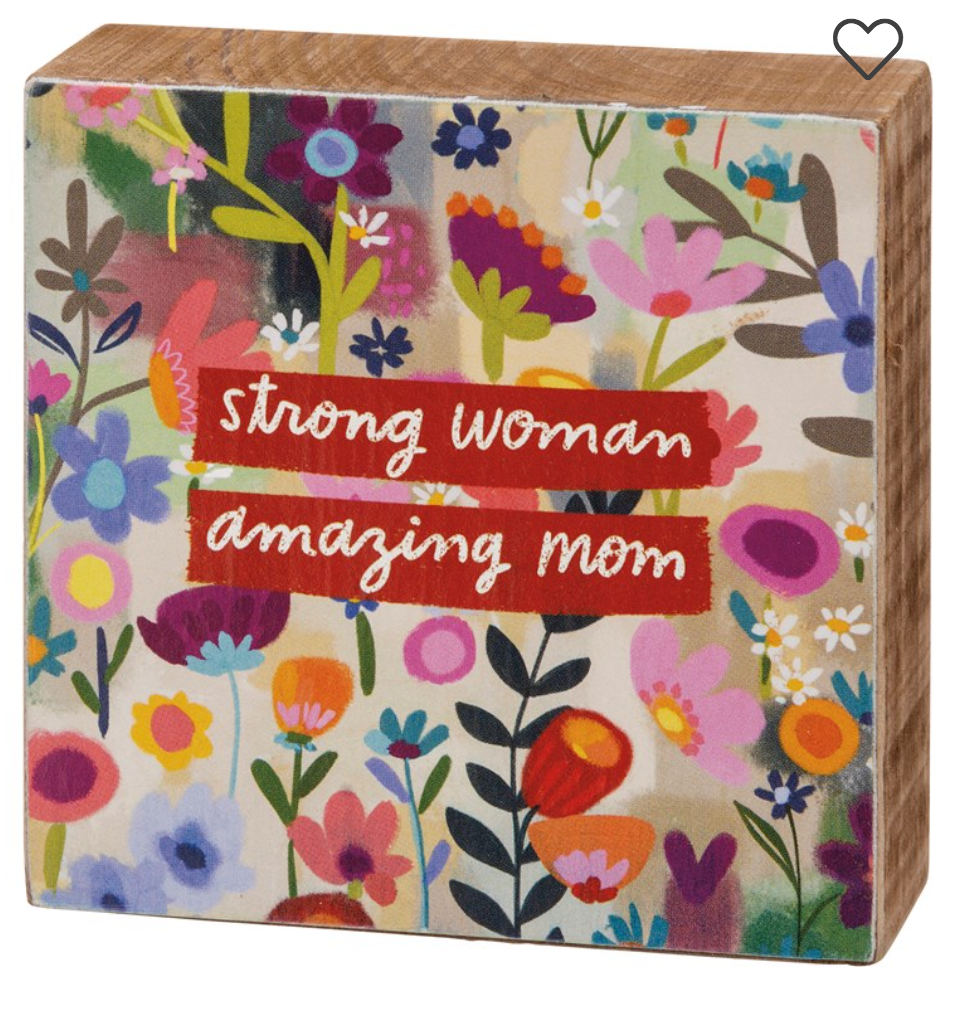 Mini Block Signs (multiple sayings)