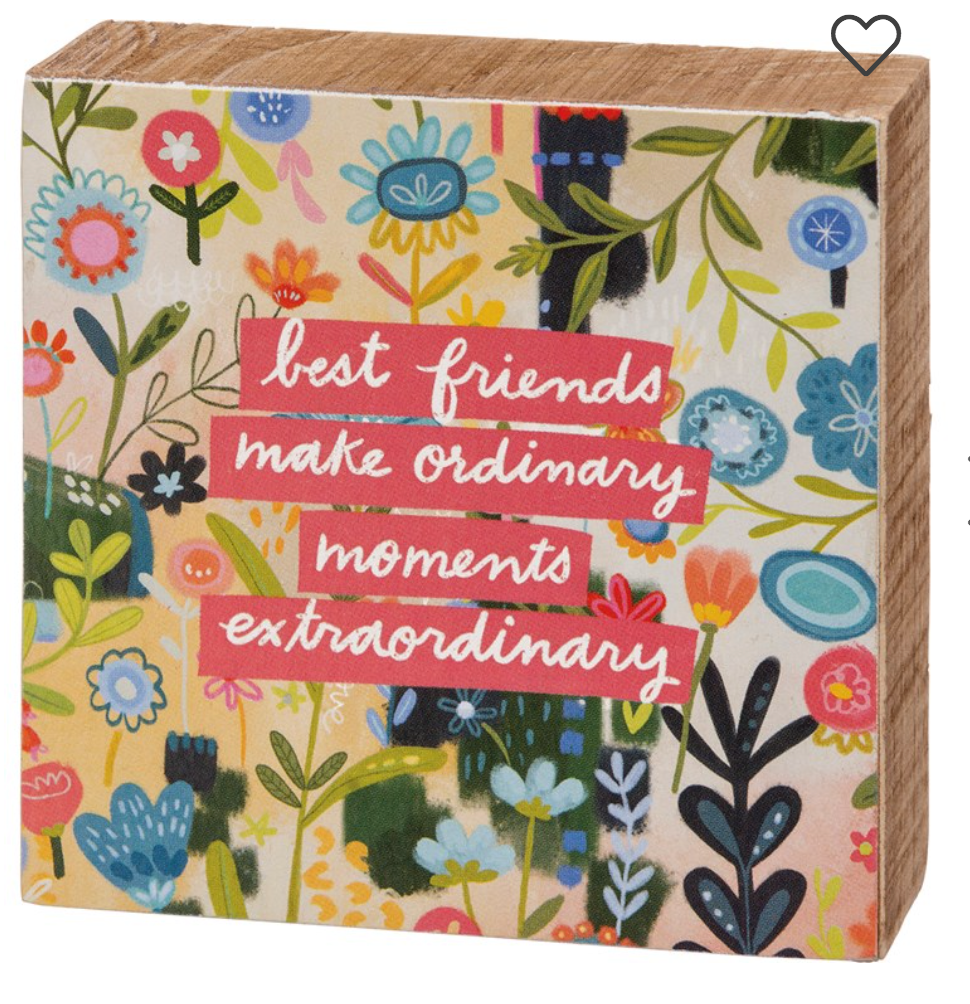 Mini Block Signs (multiple sayings)