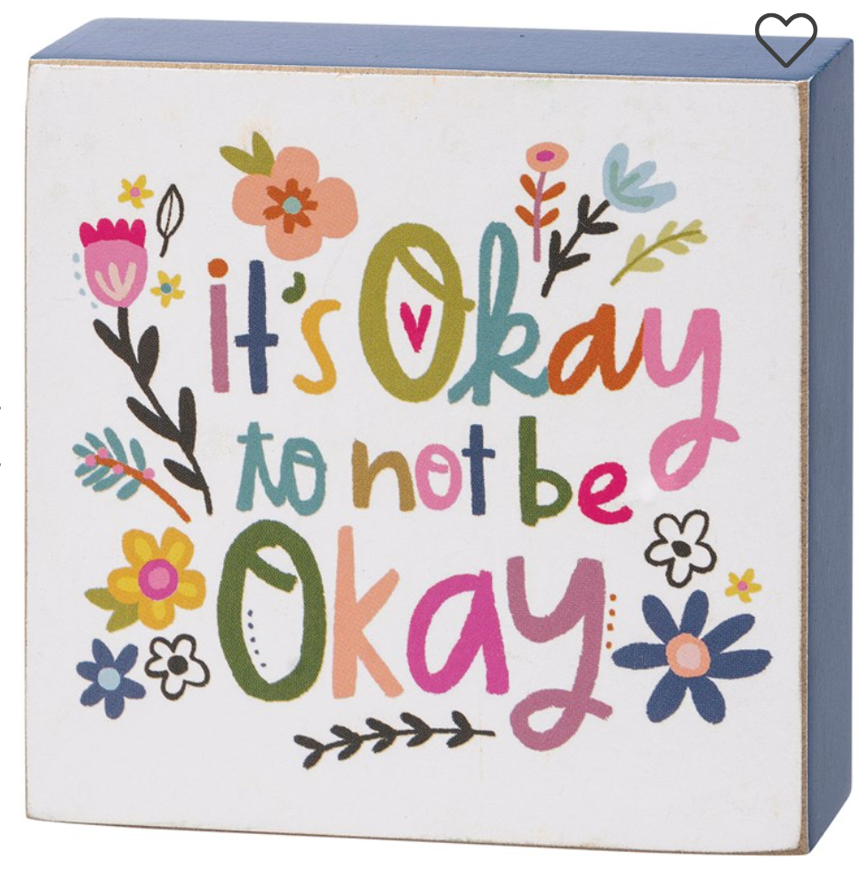 Mini Block Signs (multiple sayings)