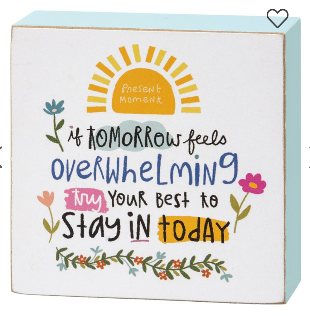 Mini Block Signs (multiple sayings)