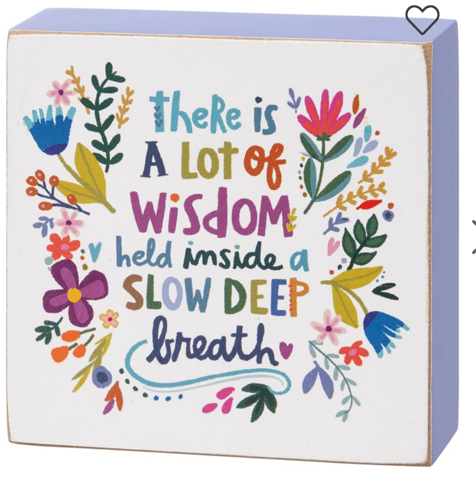 Mini Block Signs (multiple sayings)