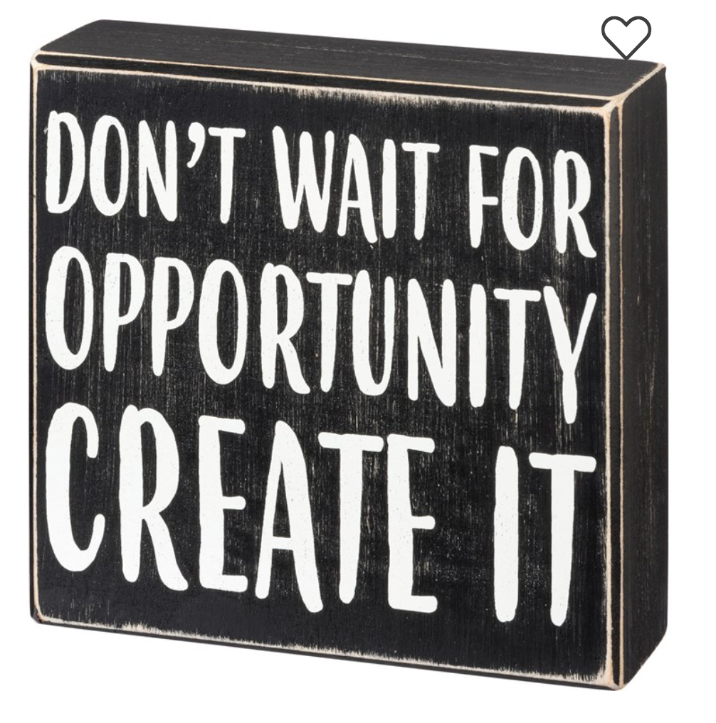 SALE! Don't Wait Box Sign