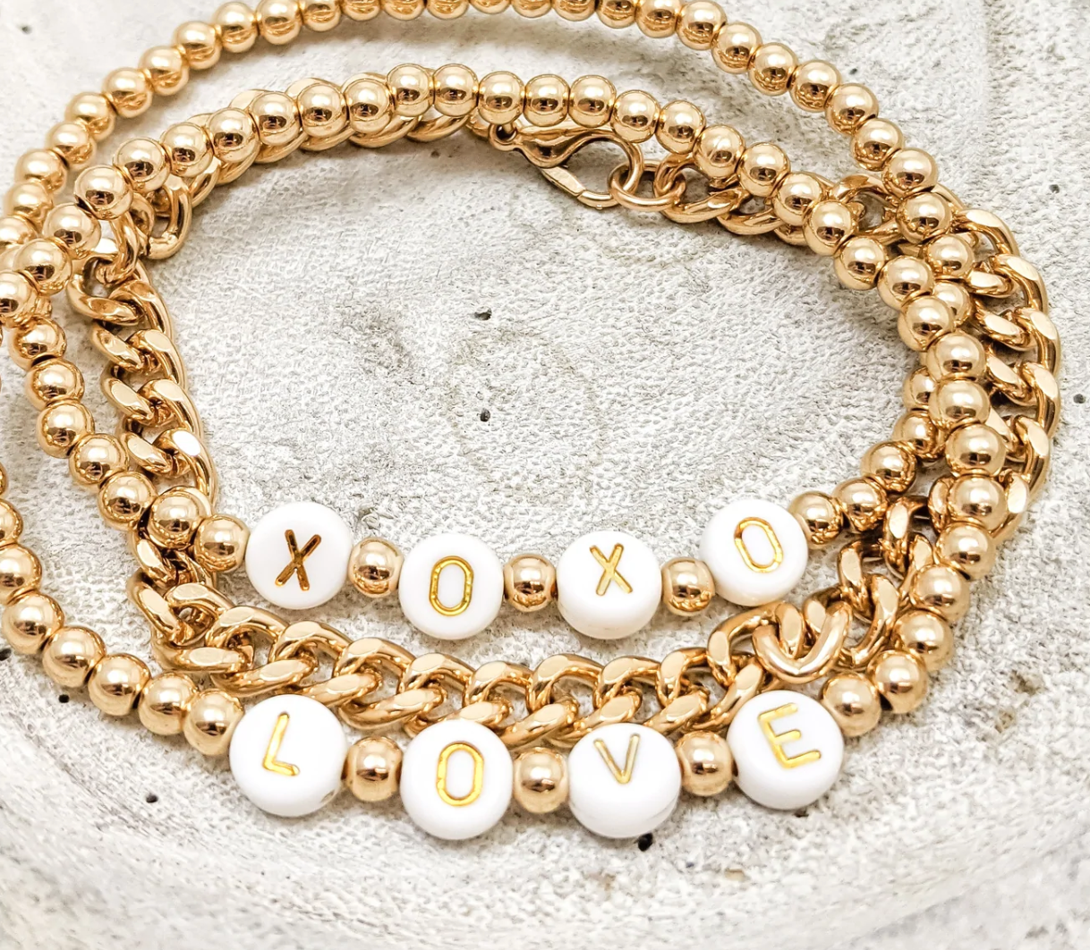 XOXO/Love Bracelet