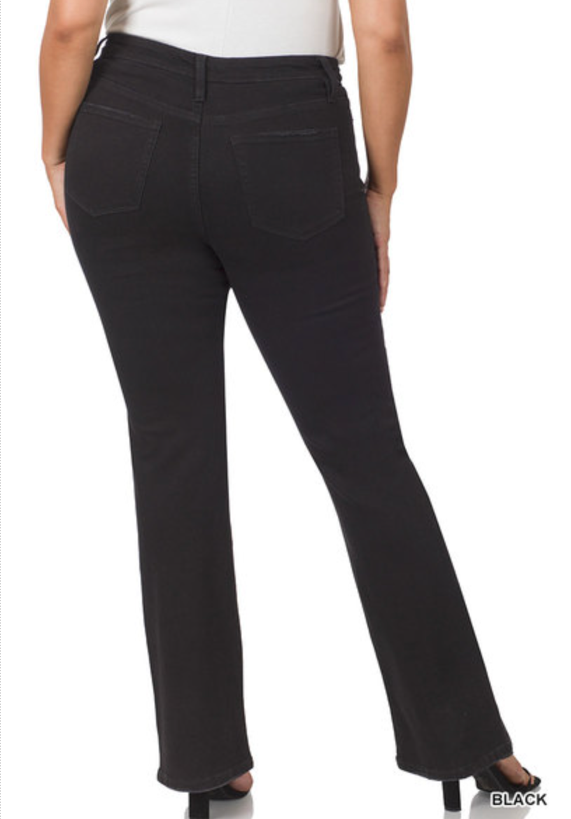 SALE! The Anslie Black Bootcut Jeans Sizes (26-34)
