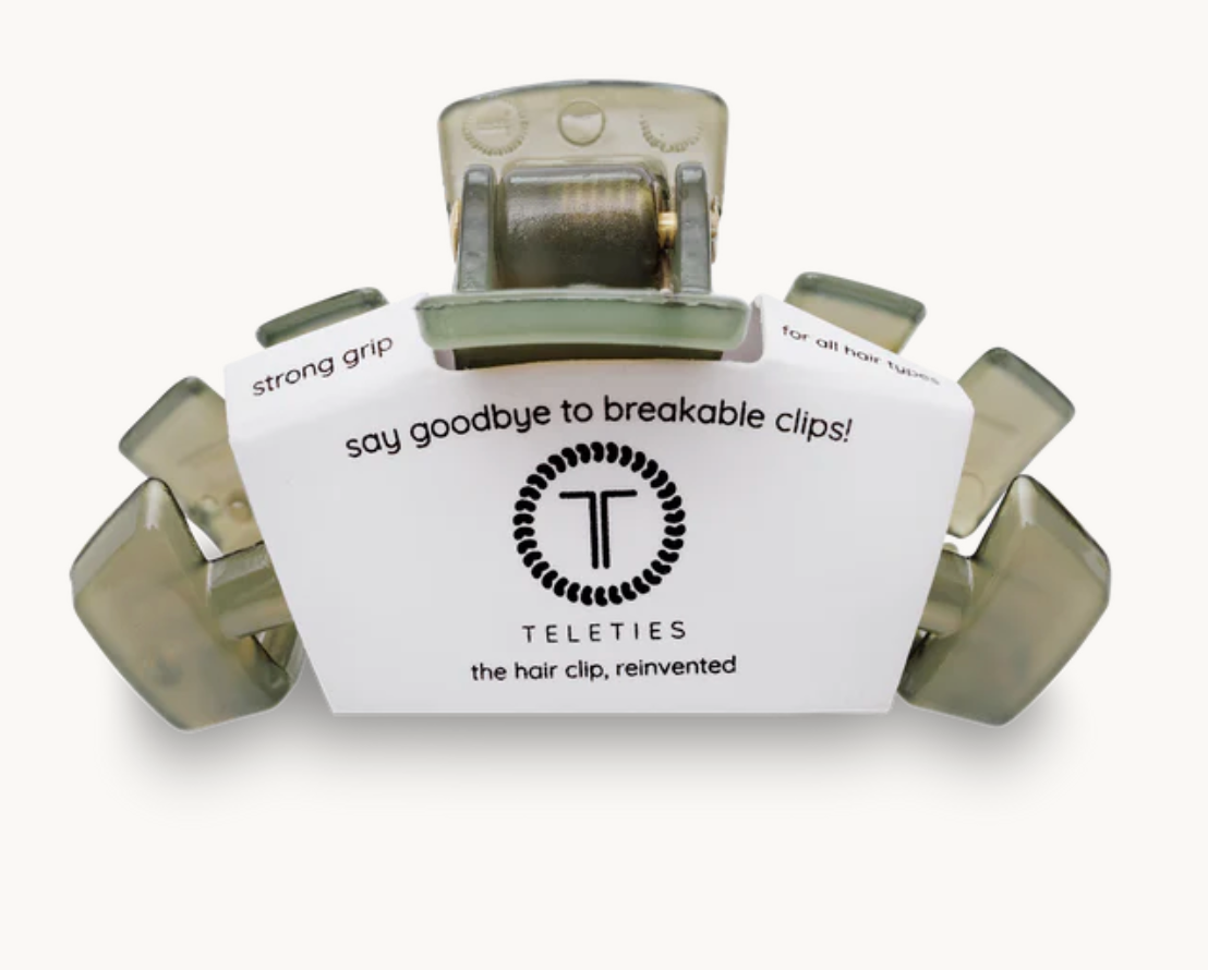 TELETIES Classic TINY Hair Clip (Multiple Colors)