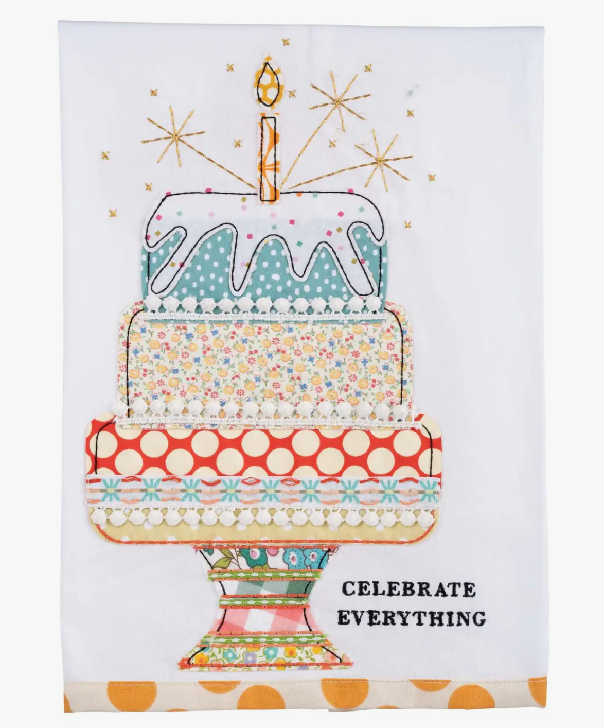 Glory Haus-Celebrate Everything Cake Tea Towel