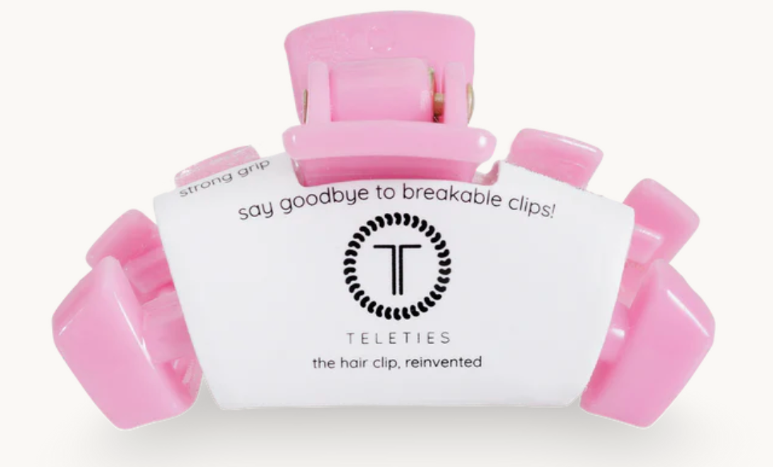 TELETIES Classic TINY Hair Clip (Multiple Colors)