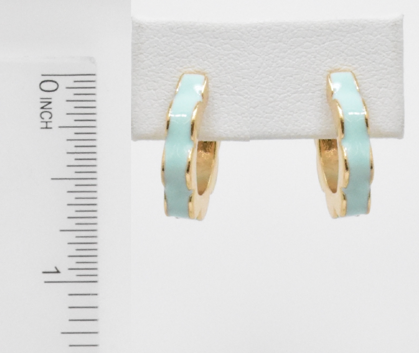 Flower Hoop Earrings (3 Colors)