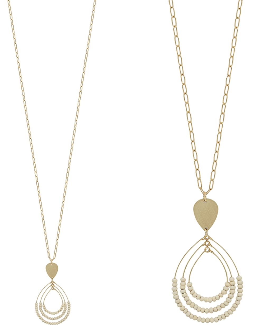 The Brooke Beaded Long Necklace (2 Colors)