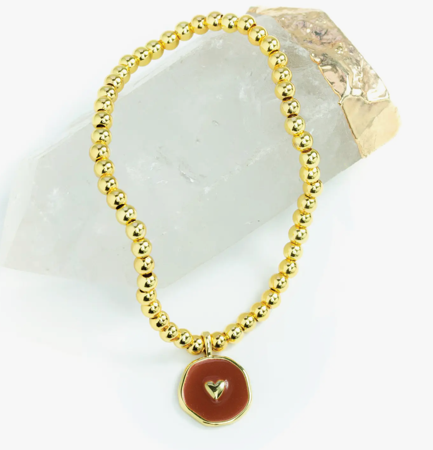 Tiny Heart Bracelet (2 COLORS)
