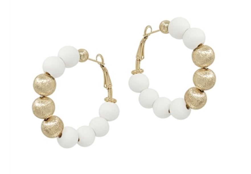 Wooded Beads (2 Colors)